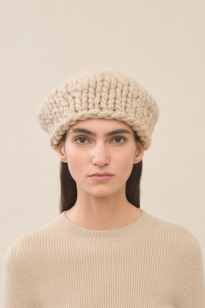 HANDKNIT CHUNKY BERET