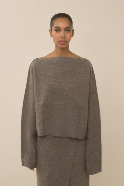 Lauren Manoogian ボートネックセーター DOUBLE KNIT BOATNECK – Lauren Manoogian