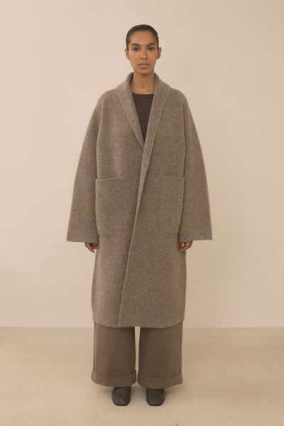 DOUBLE FACE LONG COAT – Lauren Manoogian