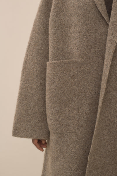 DOUBLE FACE LONG COAT – Lauren Manoogian