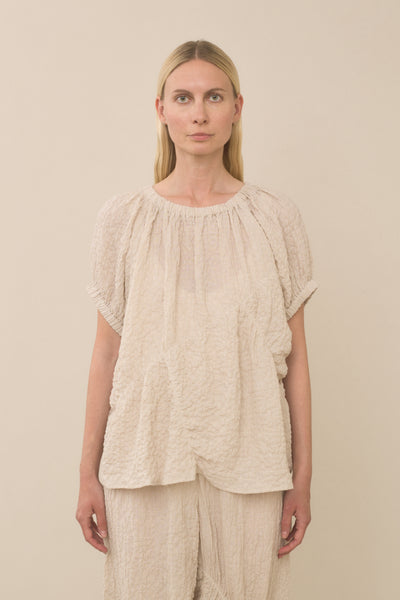 SHIRRED TOP – Lauren Manoogian