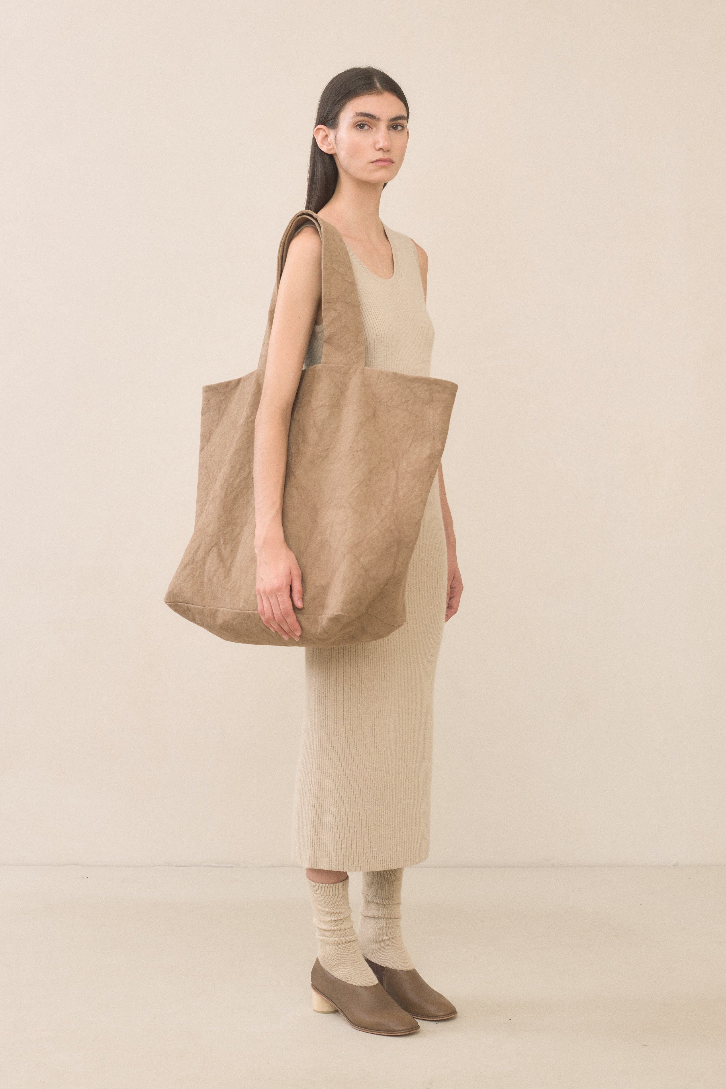 Lauren Manoogian Leather Bag - トートバッグ
