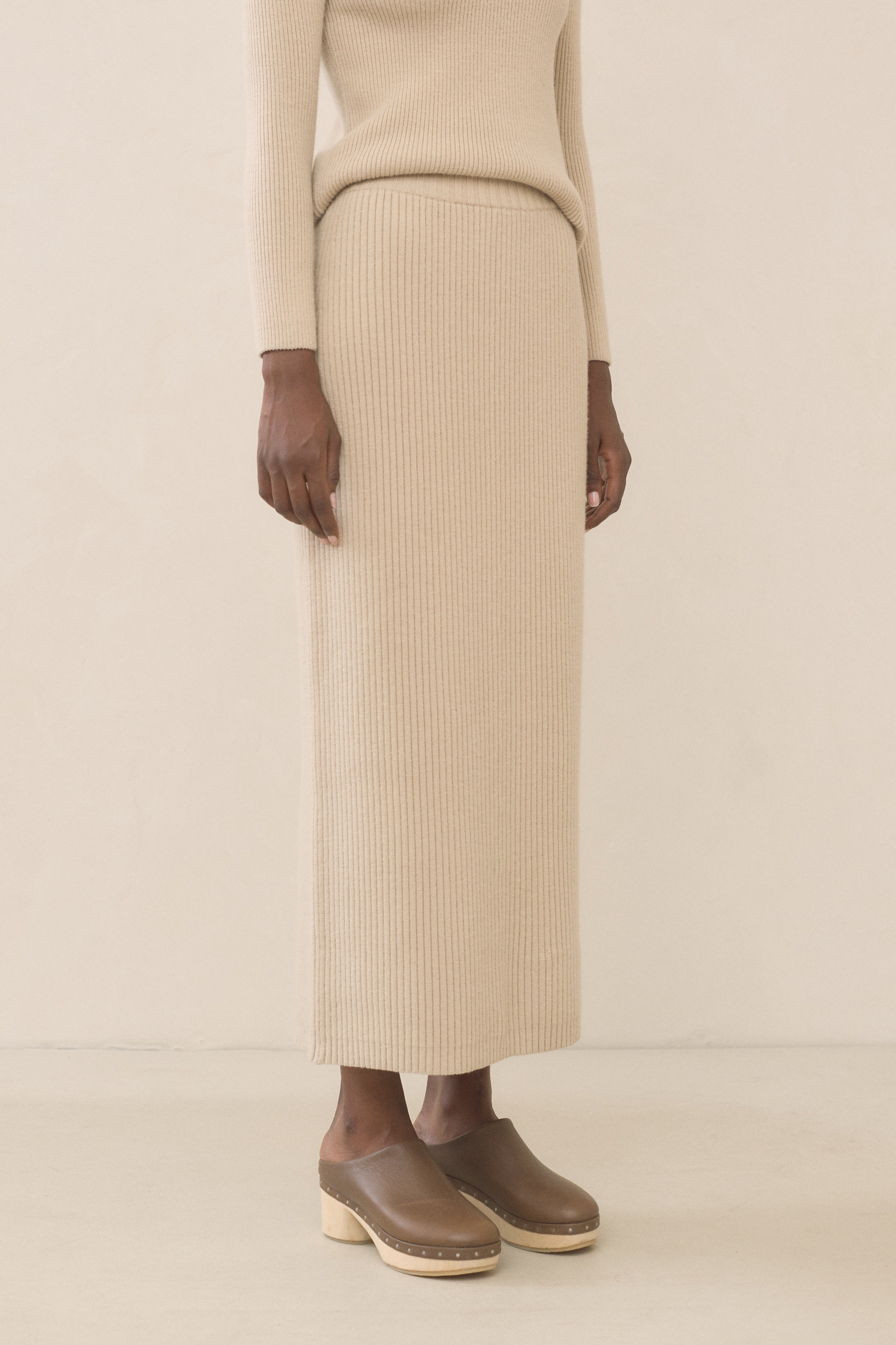 RIB TUBE SKIRT