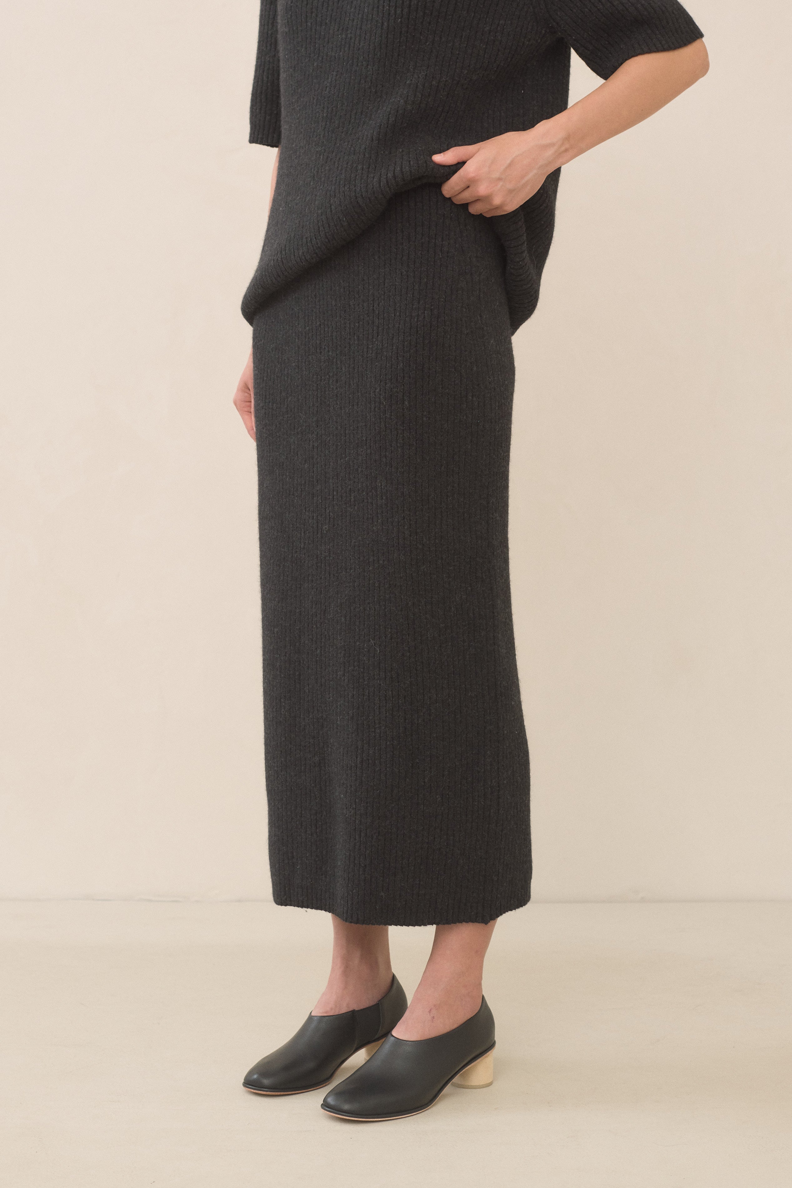 RIB TUBE SKIRT
