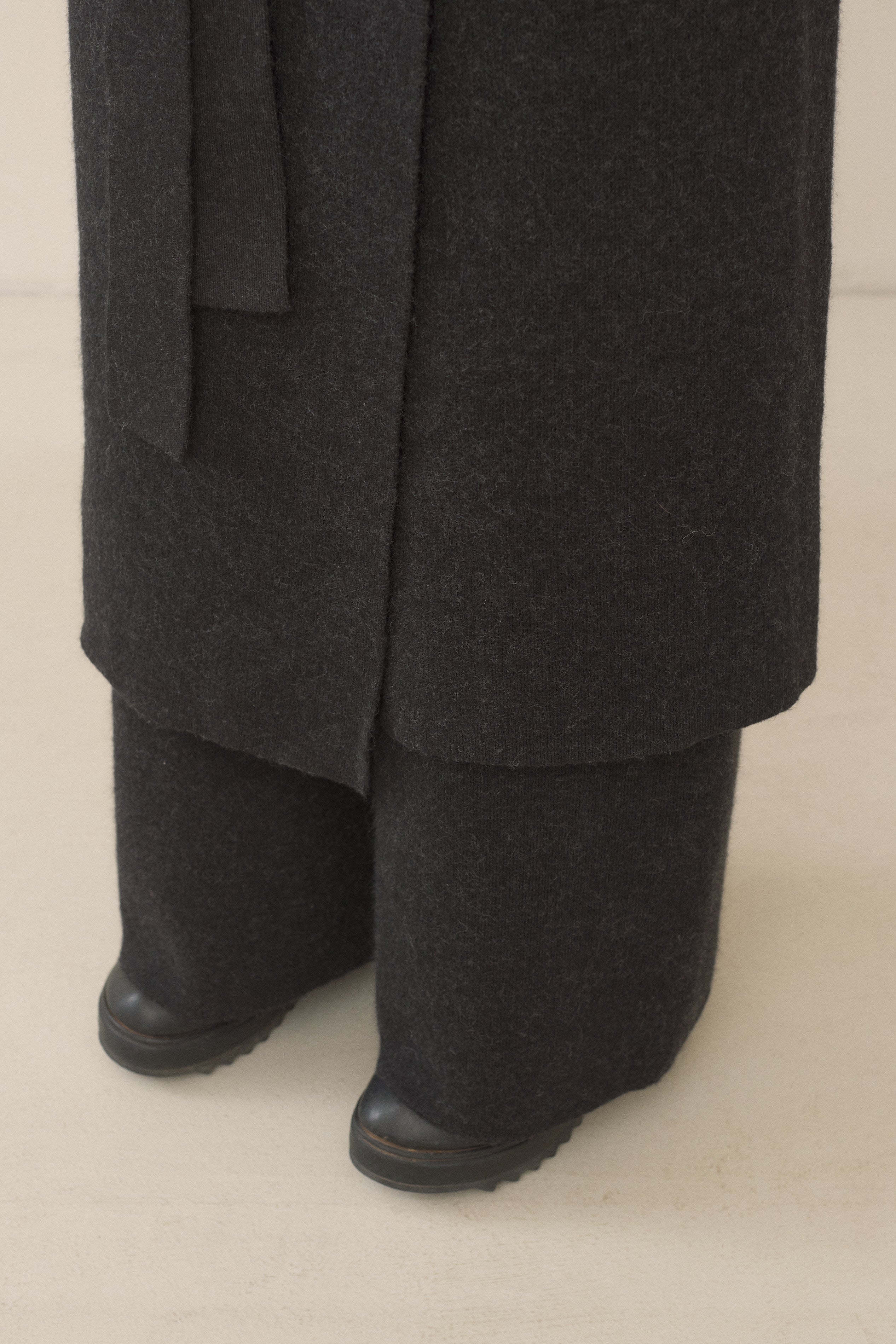 DOUBLE KNIT TRENCH