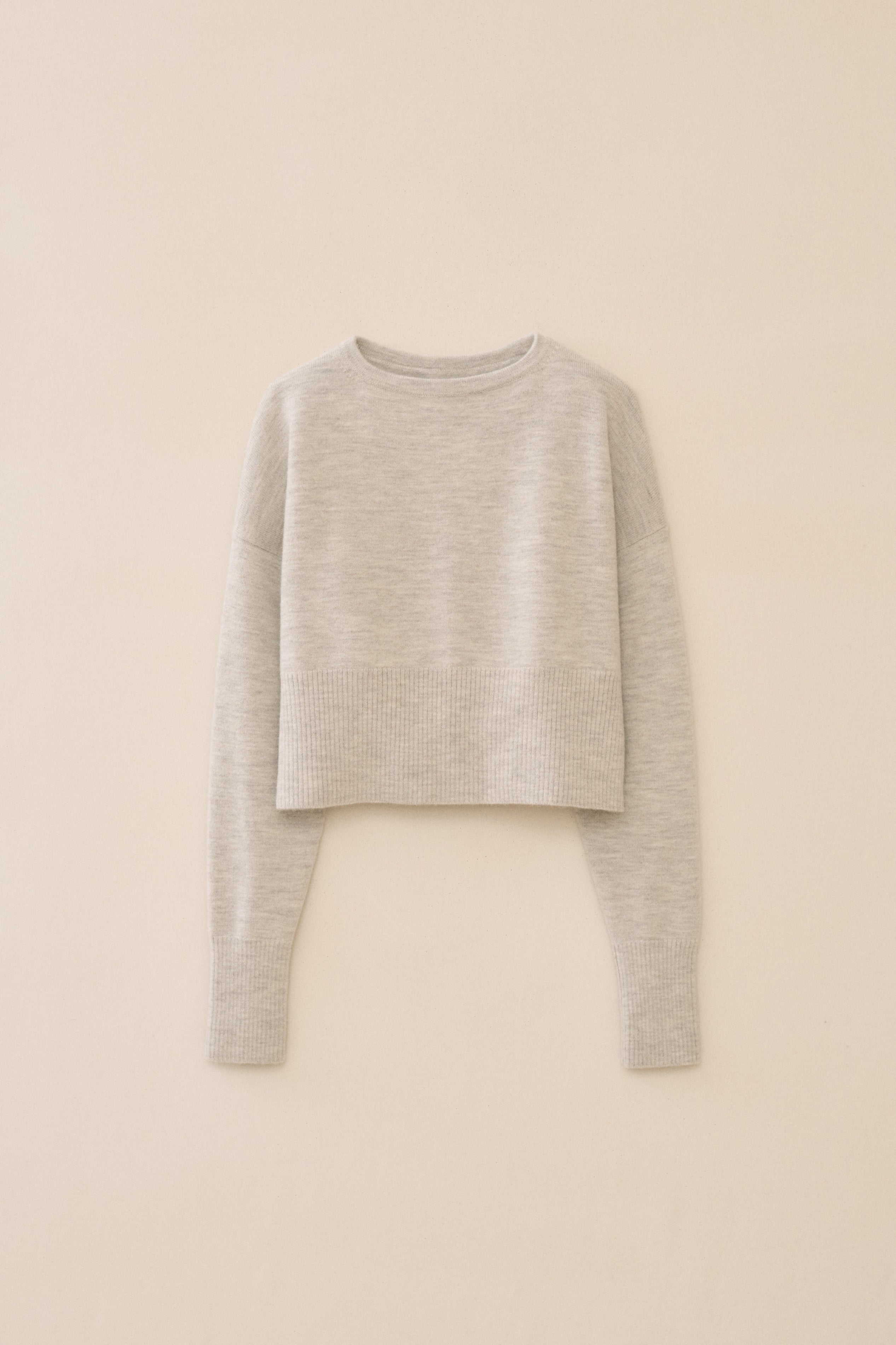 HIGH WAIST CREWNECK