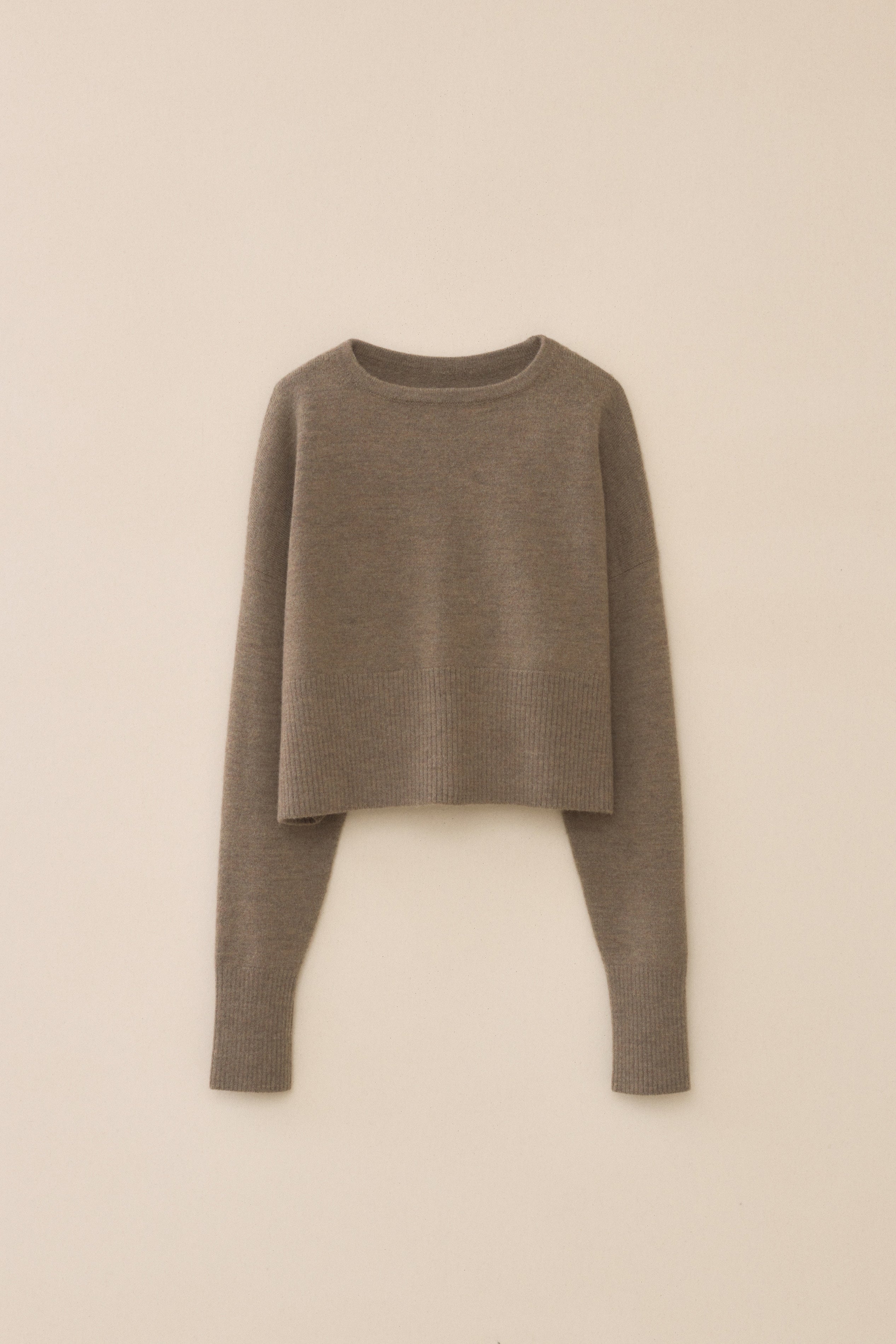 HIGH WAIST CREWNECK