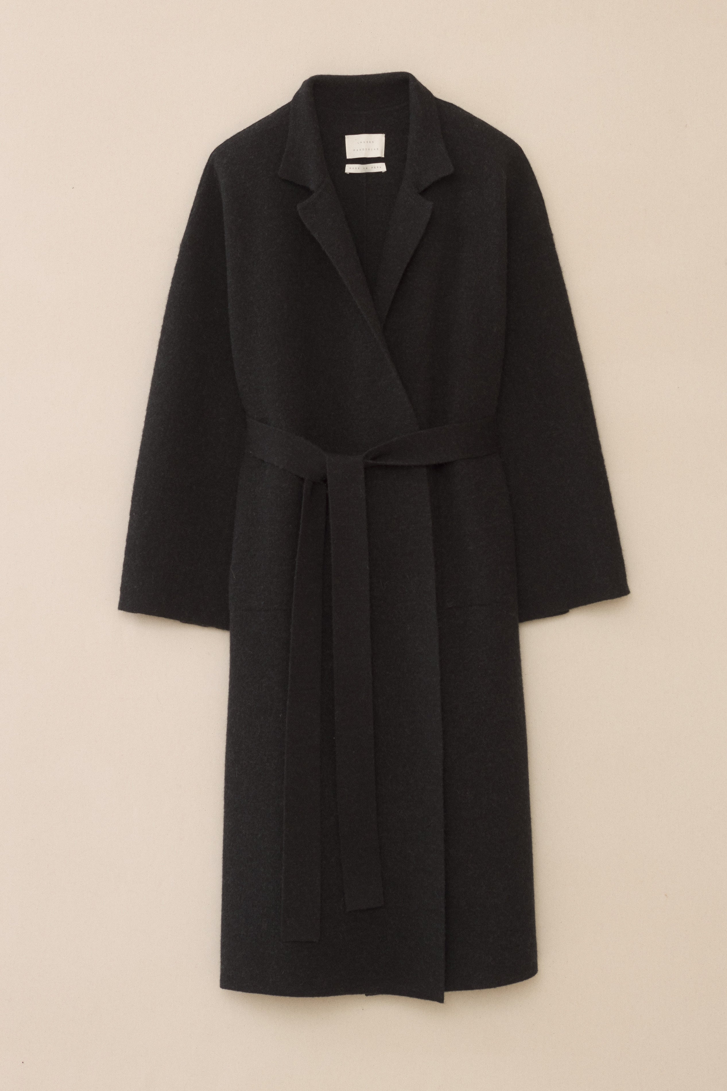 DOUBLE KNIT TRENCH
