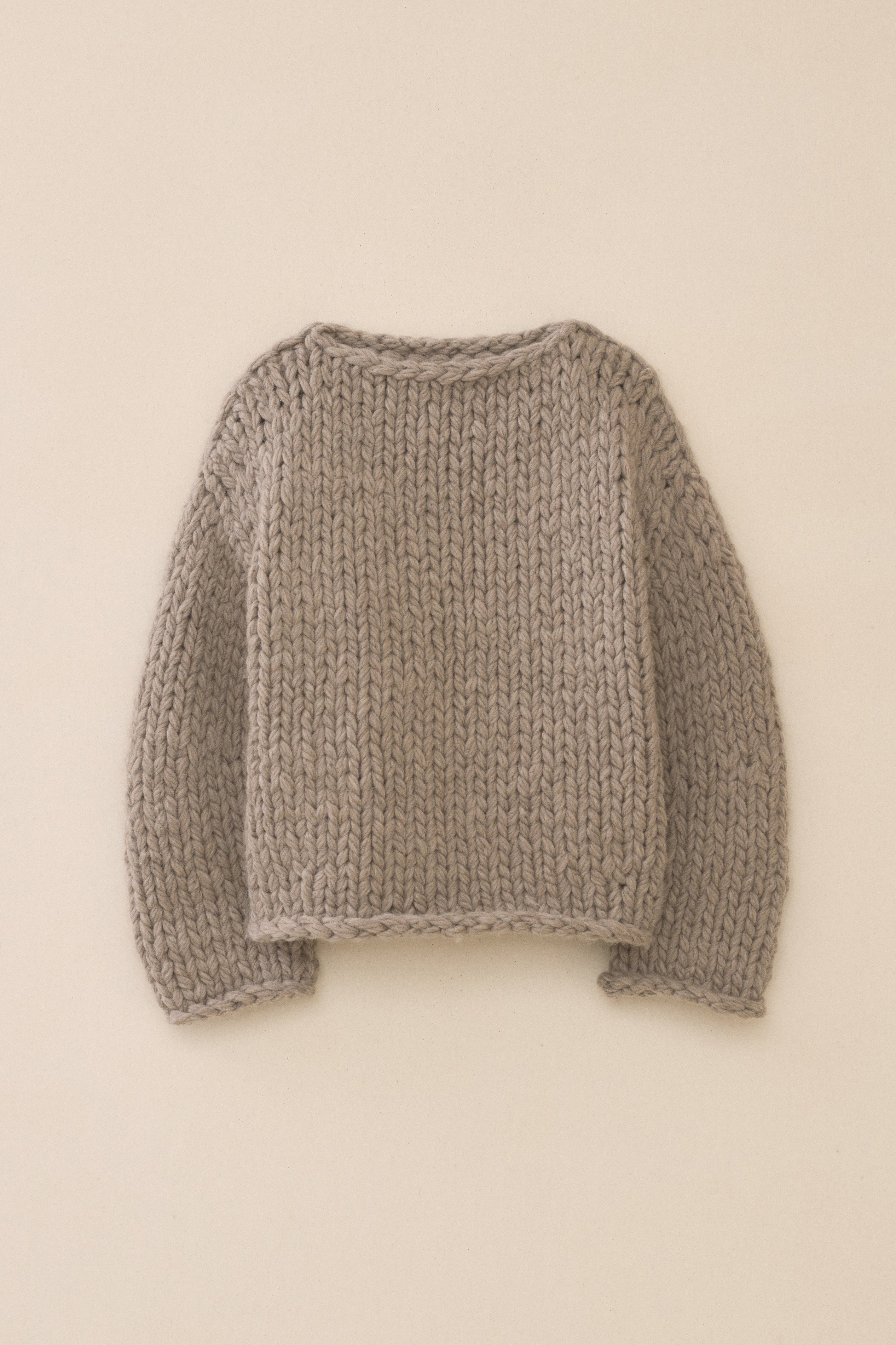 HANDKNIT CHUNKY PULLOVER