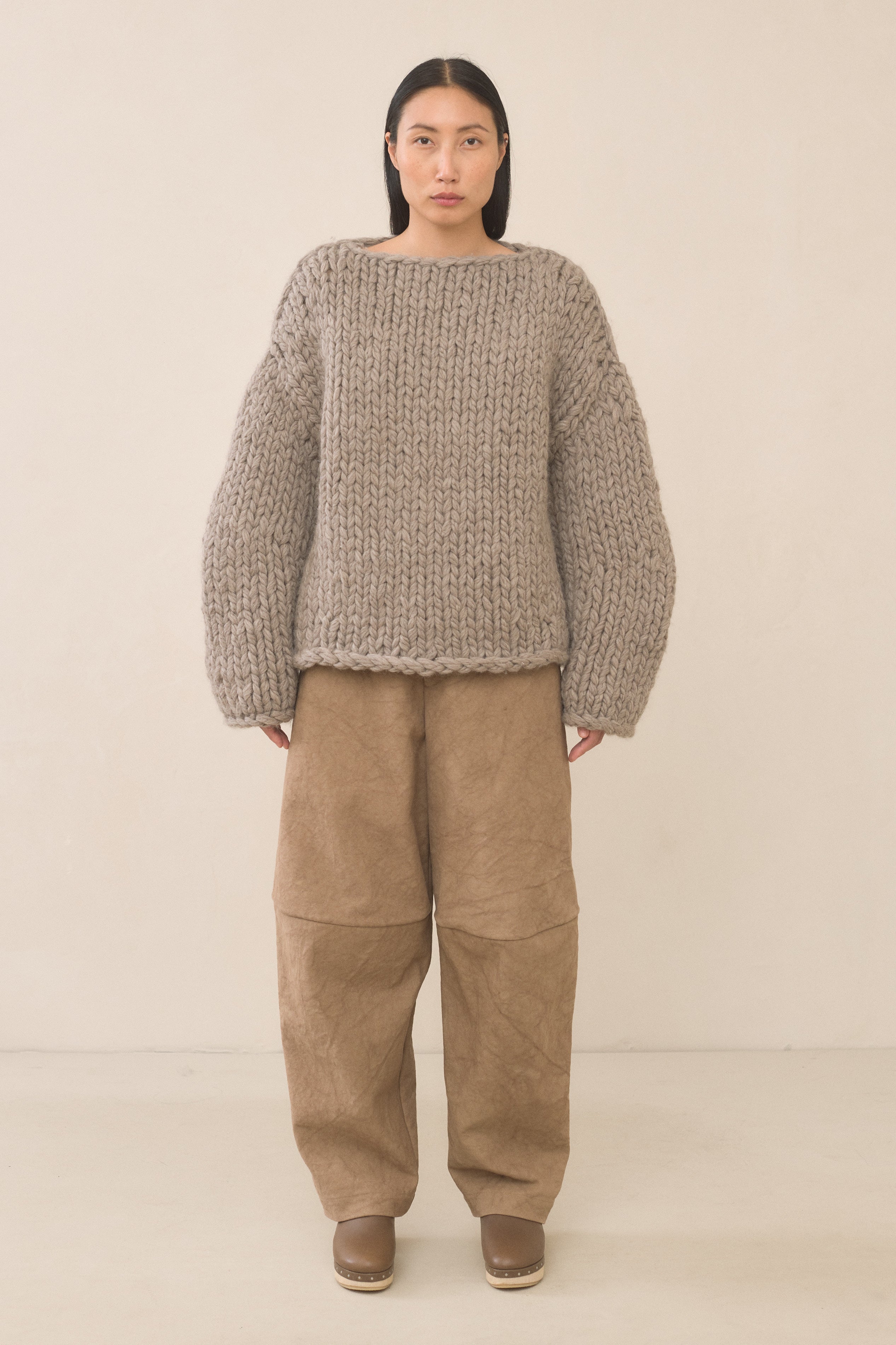 HANDKNIT CHUNKY PULLOVER