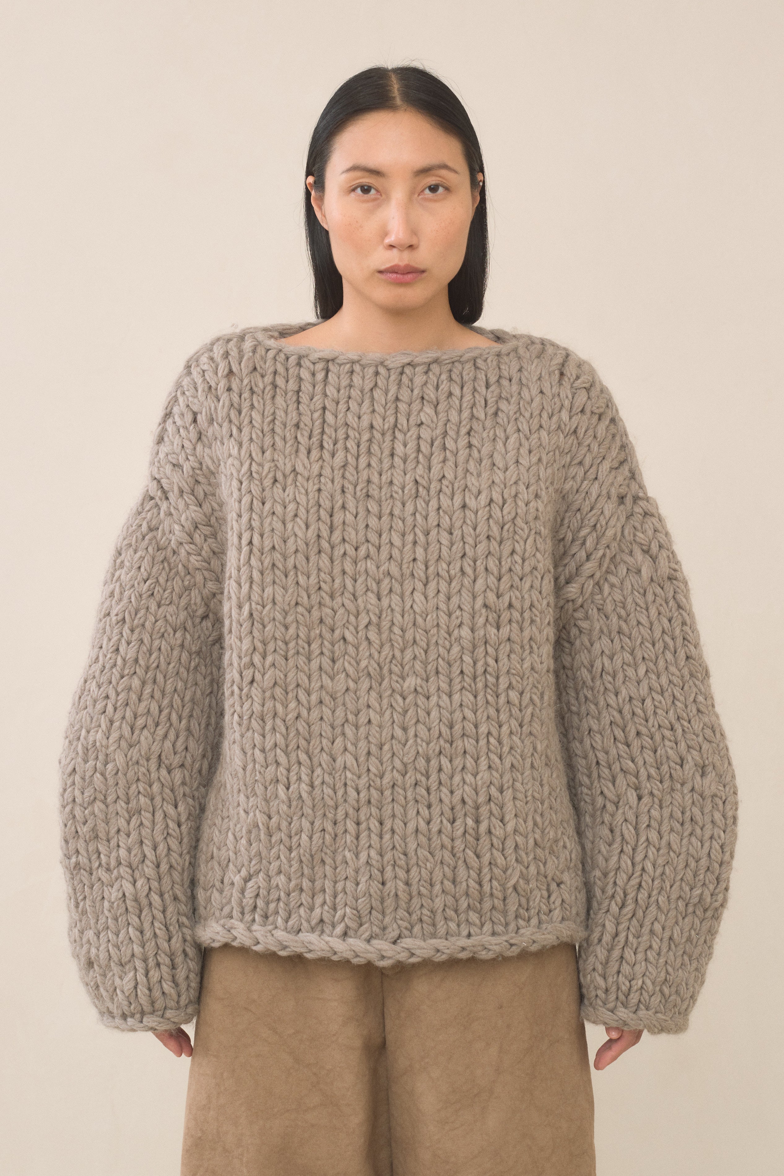 HANDKNIT CHUNKY PULLOVER