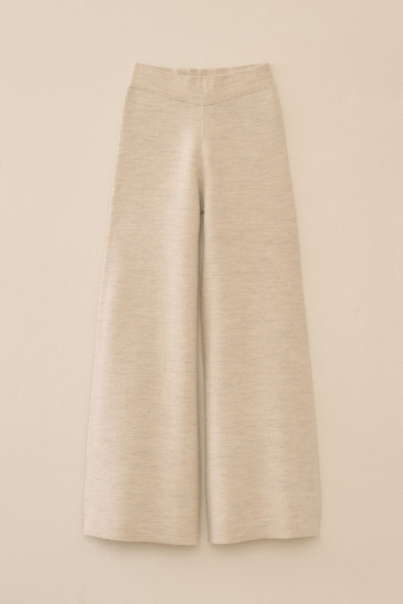 DOUBLE KNIT FLARE PANTS