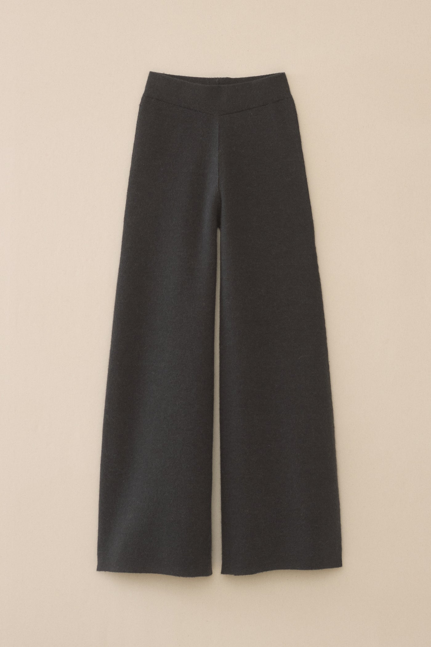 DOUBLE KNIT FLARE PANTS