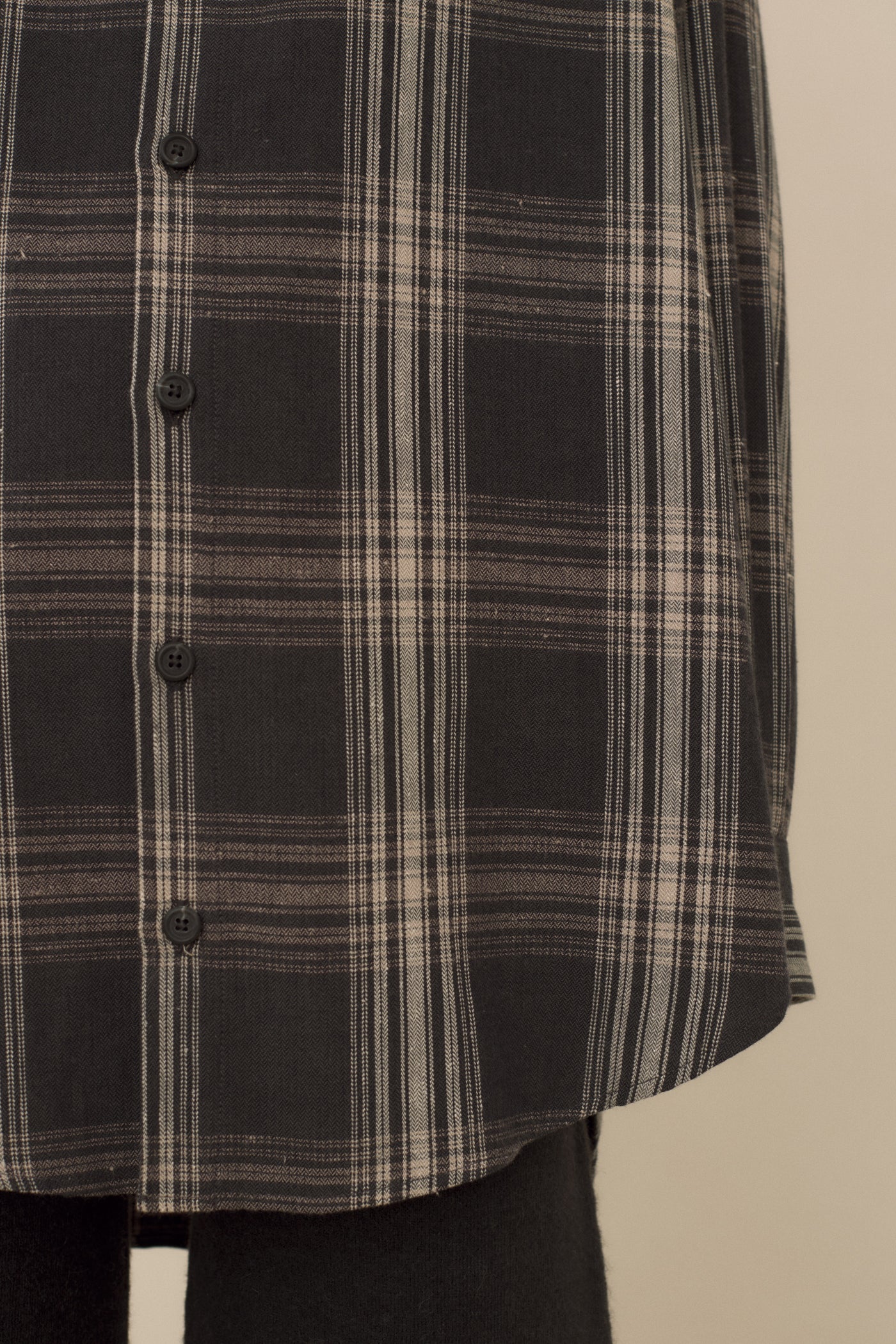 PLAID GAITER SHIRT