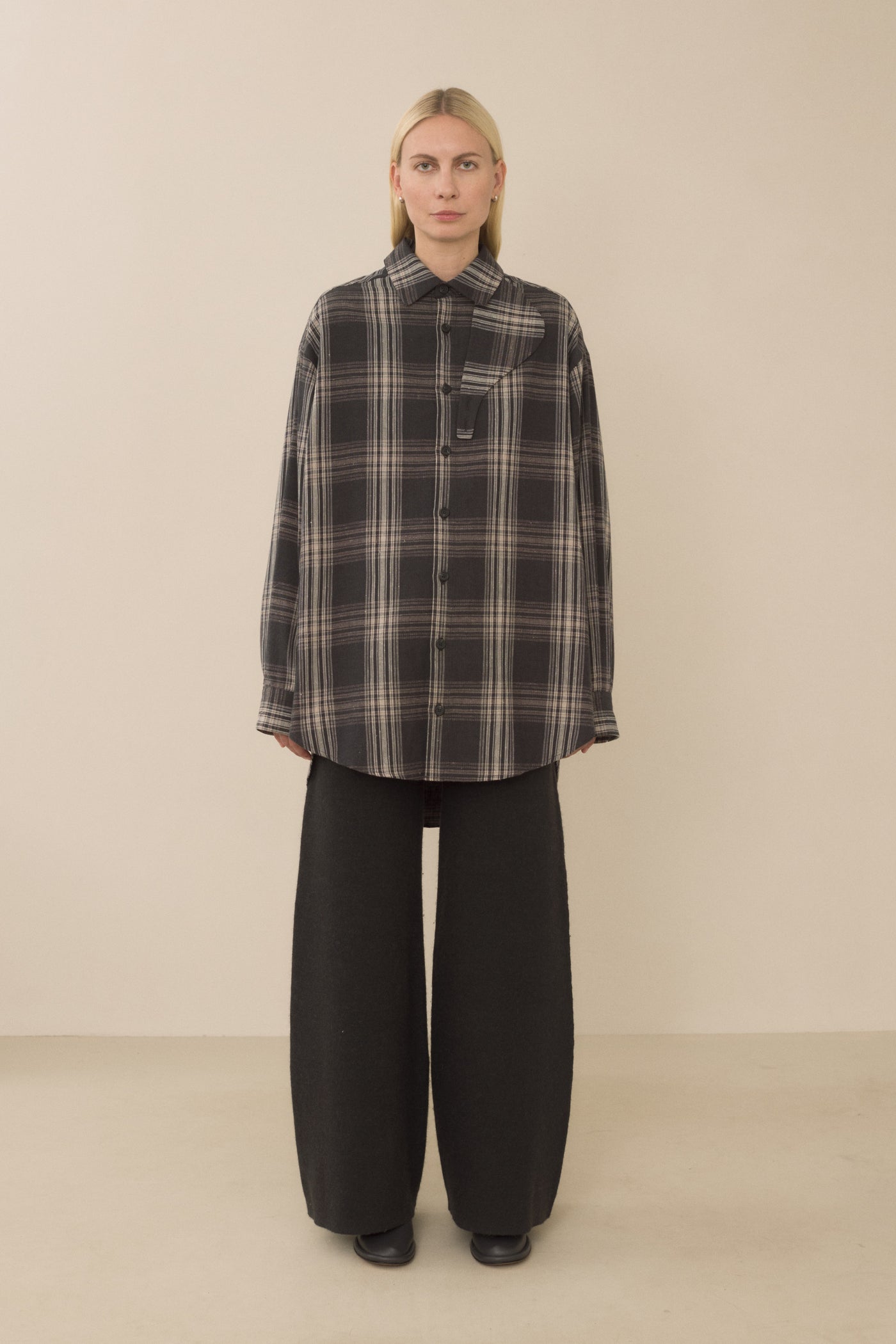 PLAID GAITER SHIRT