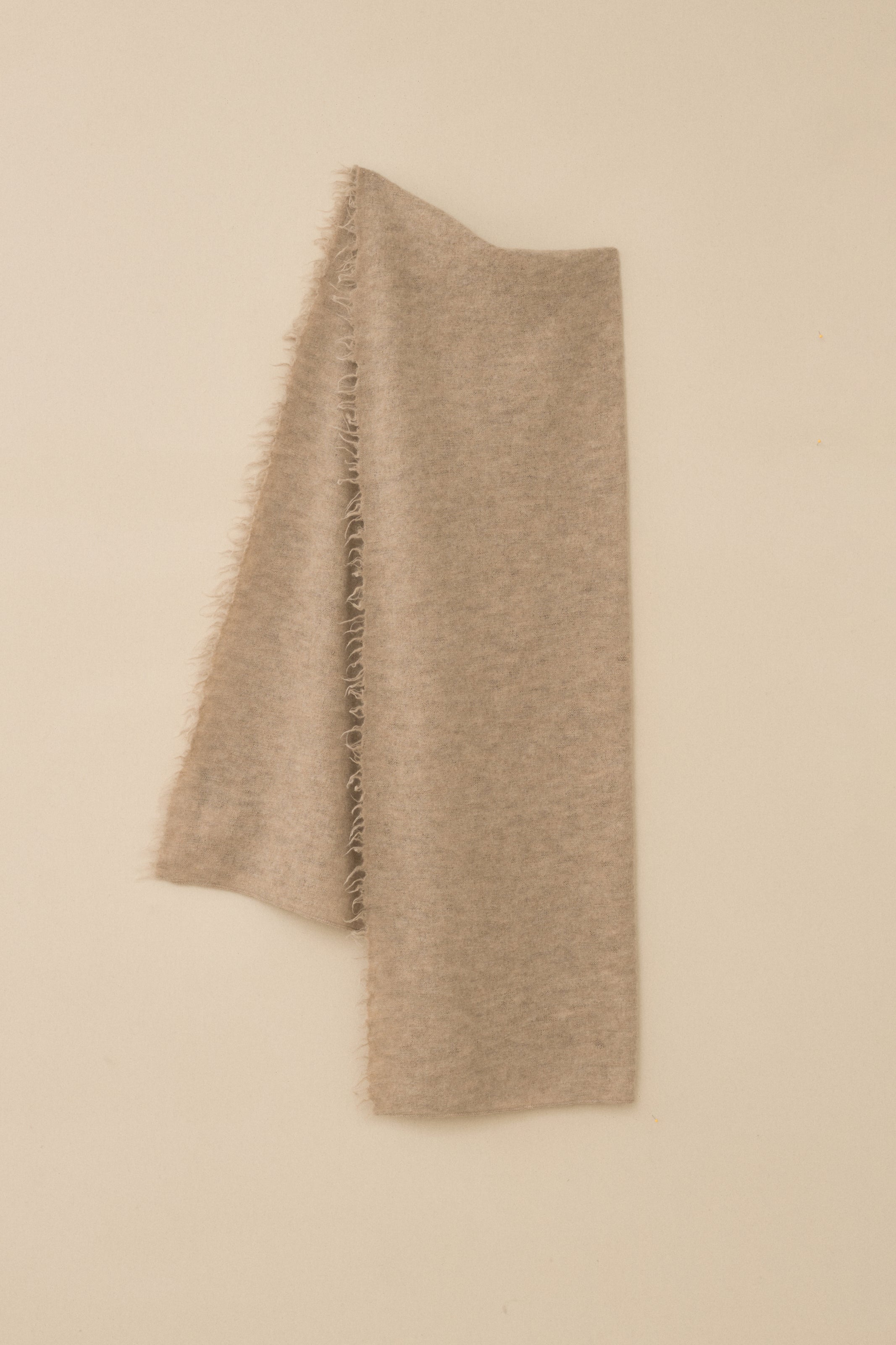 FELT FRINGE SCARF AW25