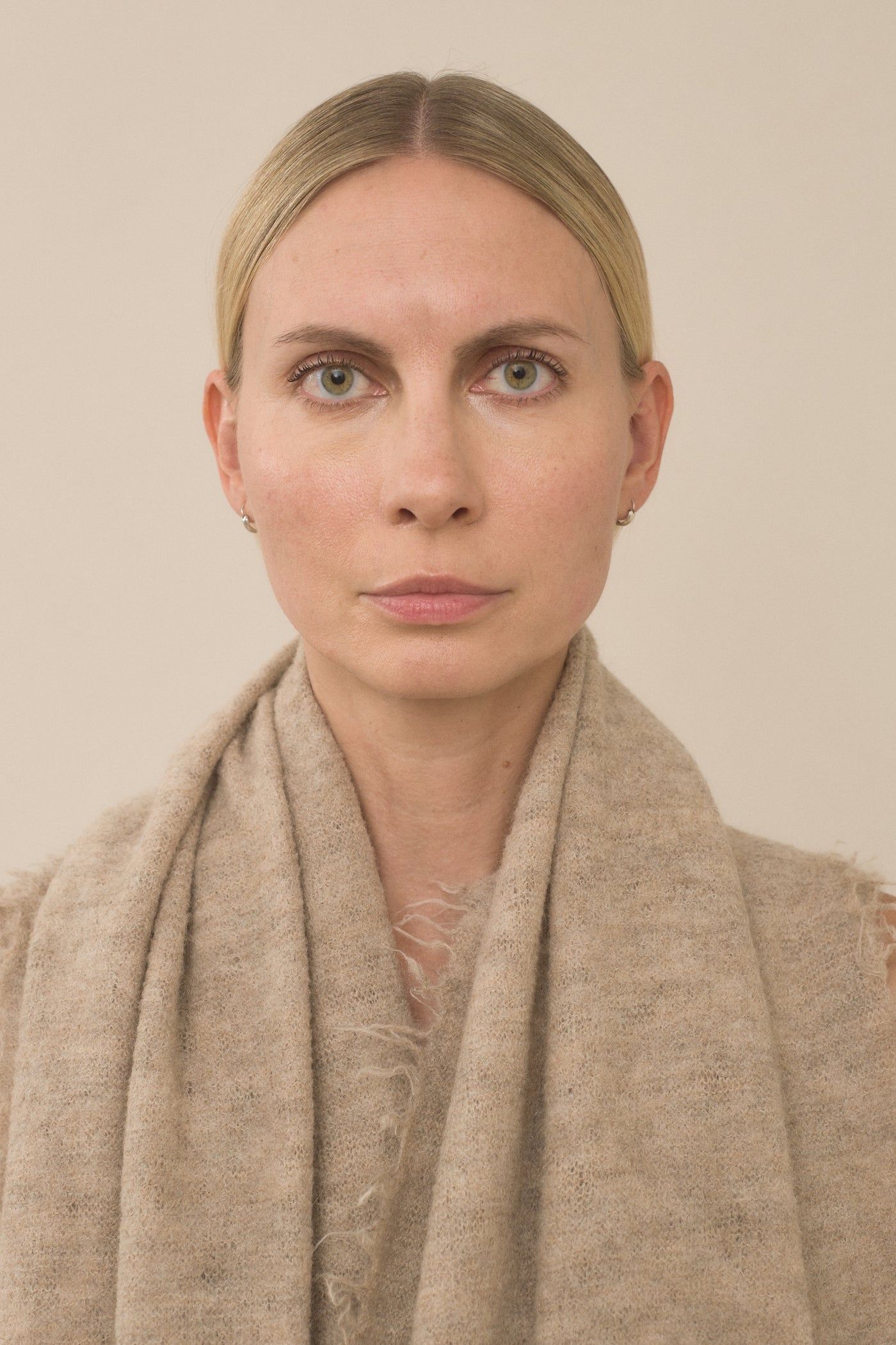 FELT FRINGE SCARF