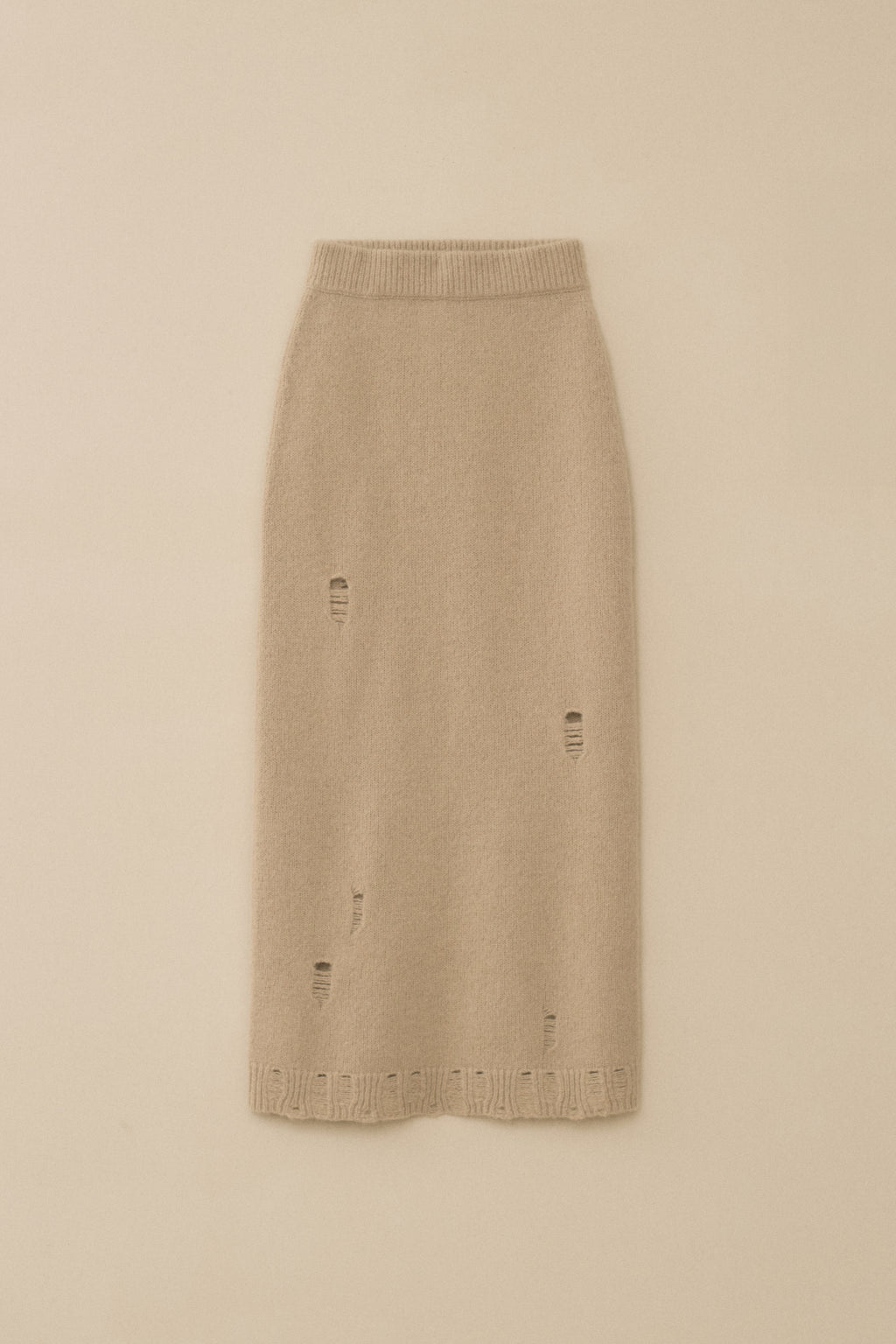 DISTRESSED SKIRT