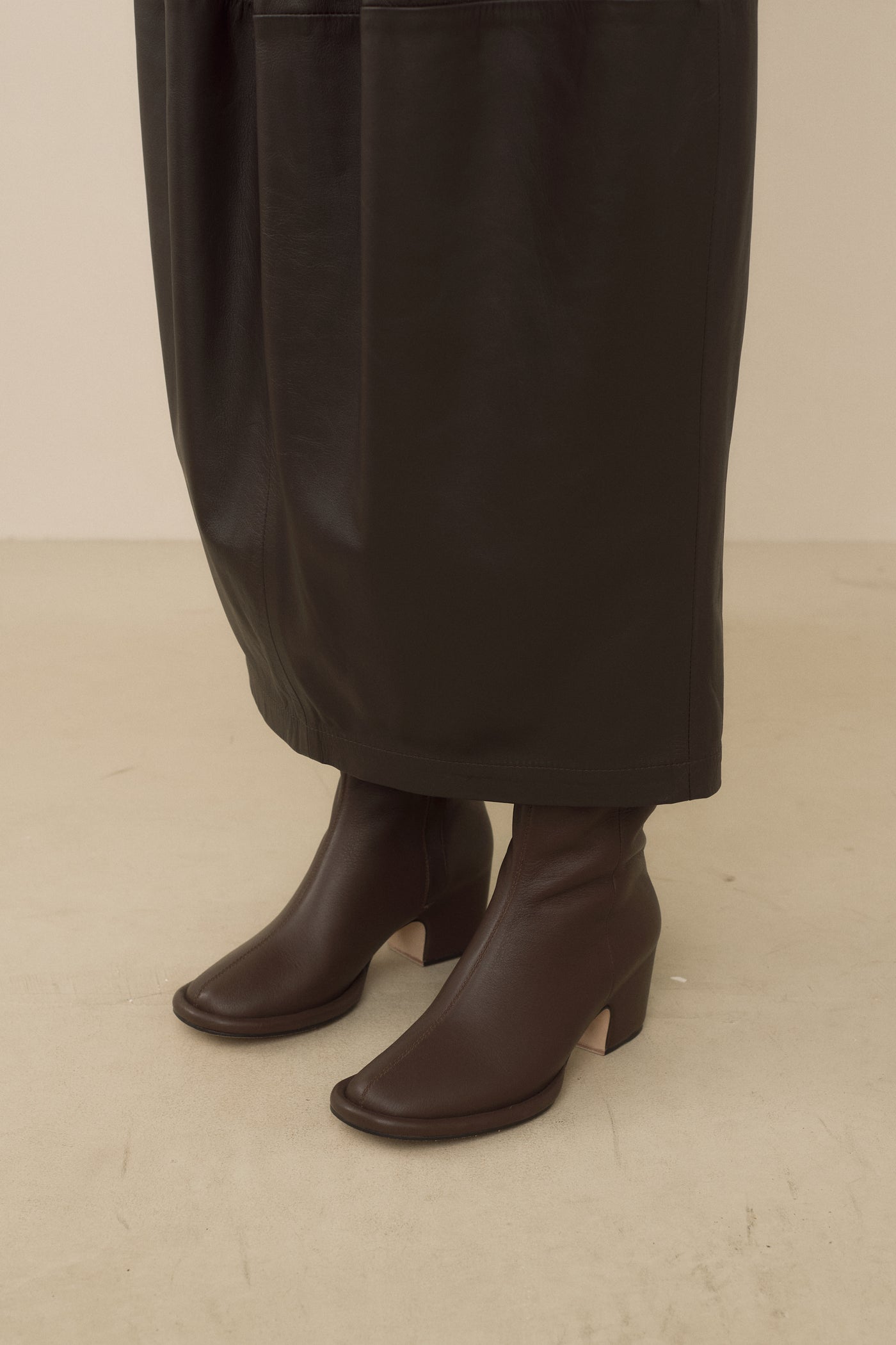 LEATHER SKIRT