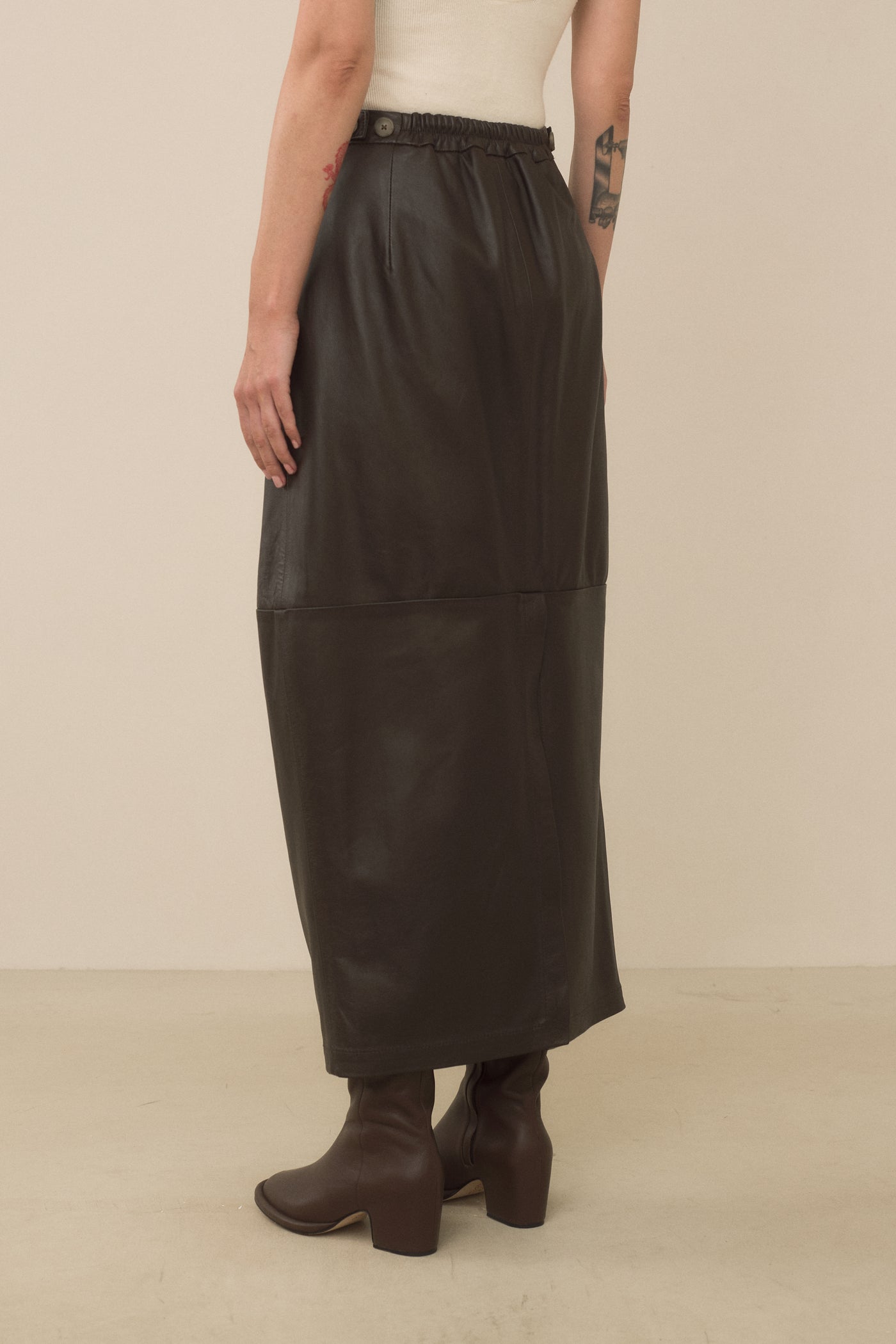 LEATHER SKIRT
