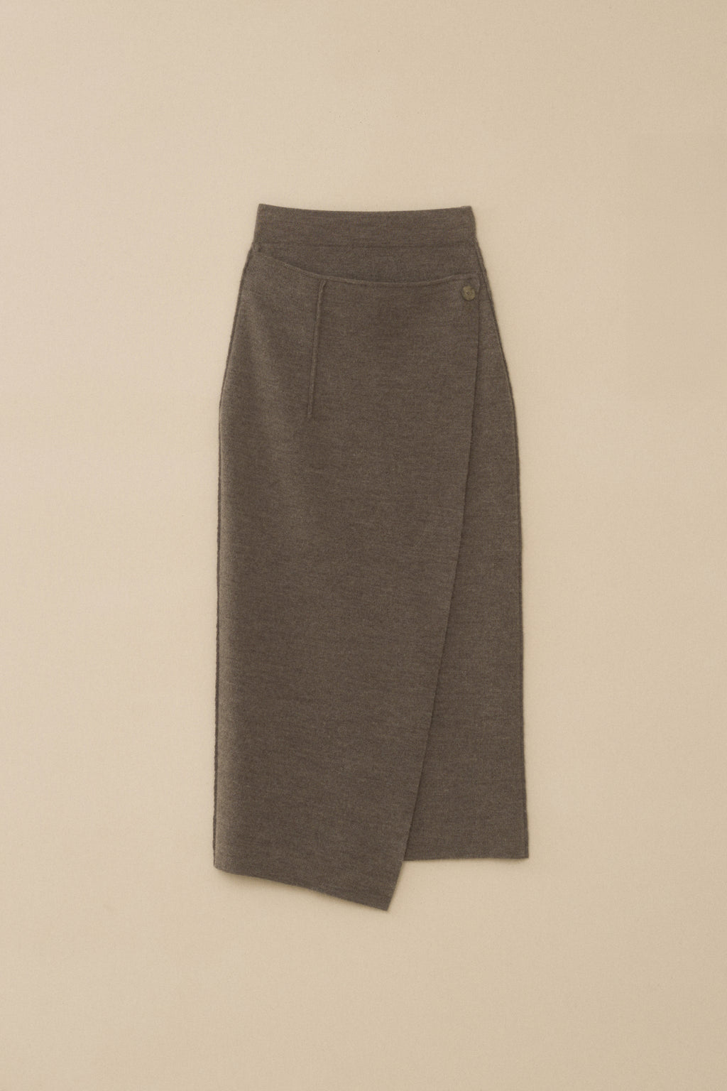 DOUBLE KNIT BLANKET SKIRT