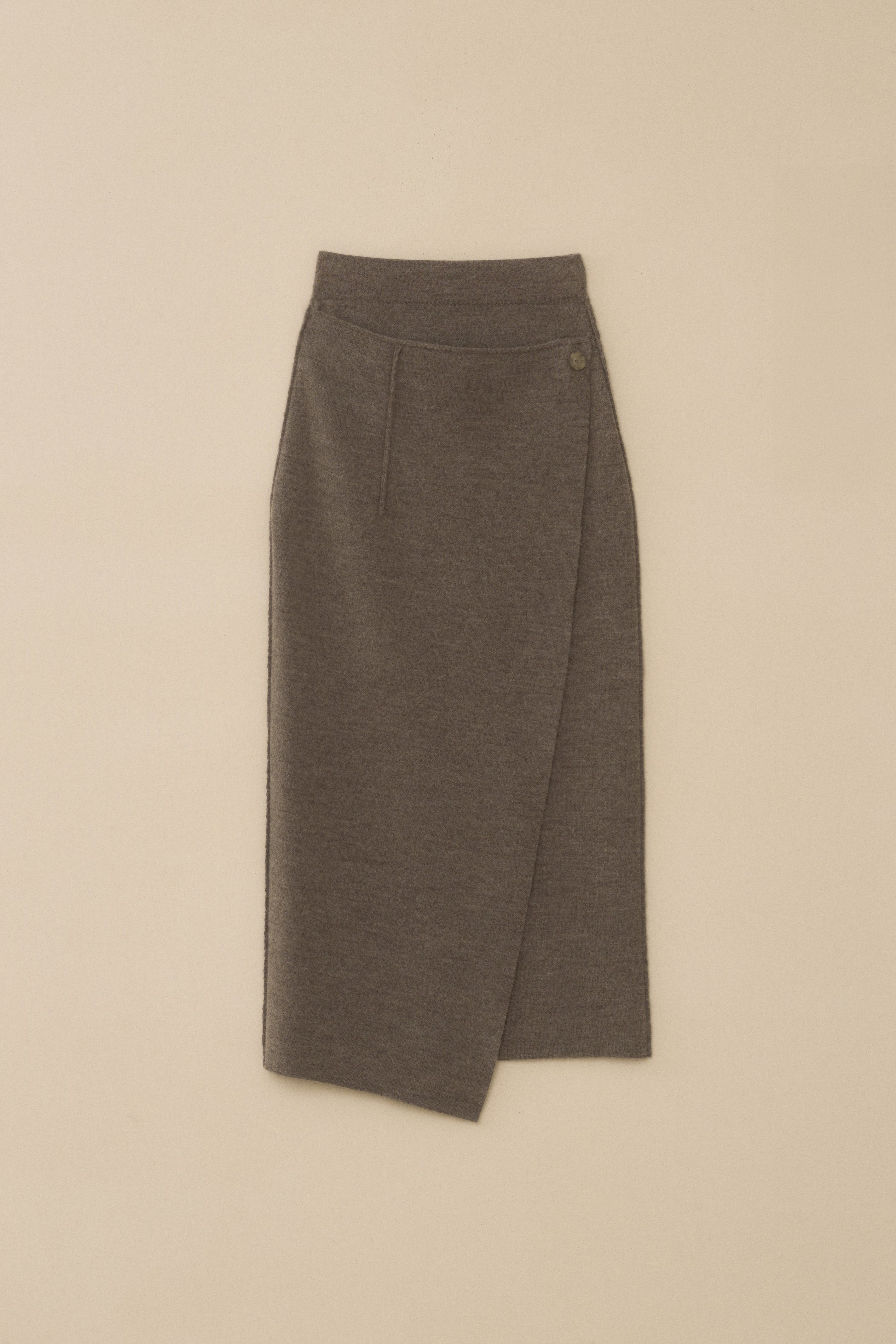 DOUBLE KNIT BLANKET SKIRT