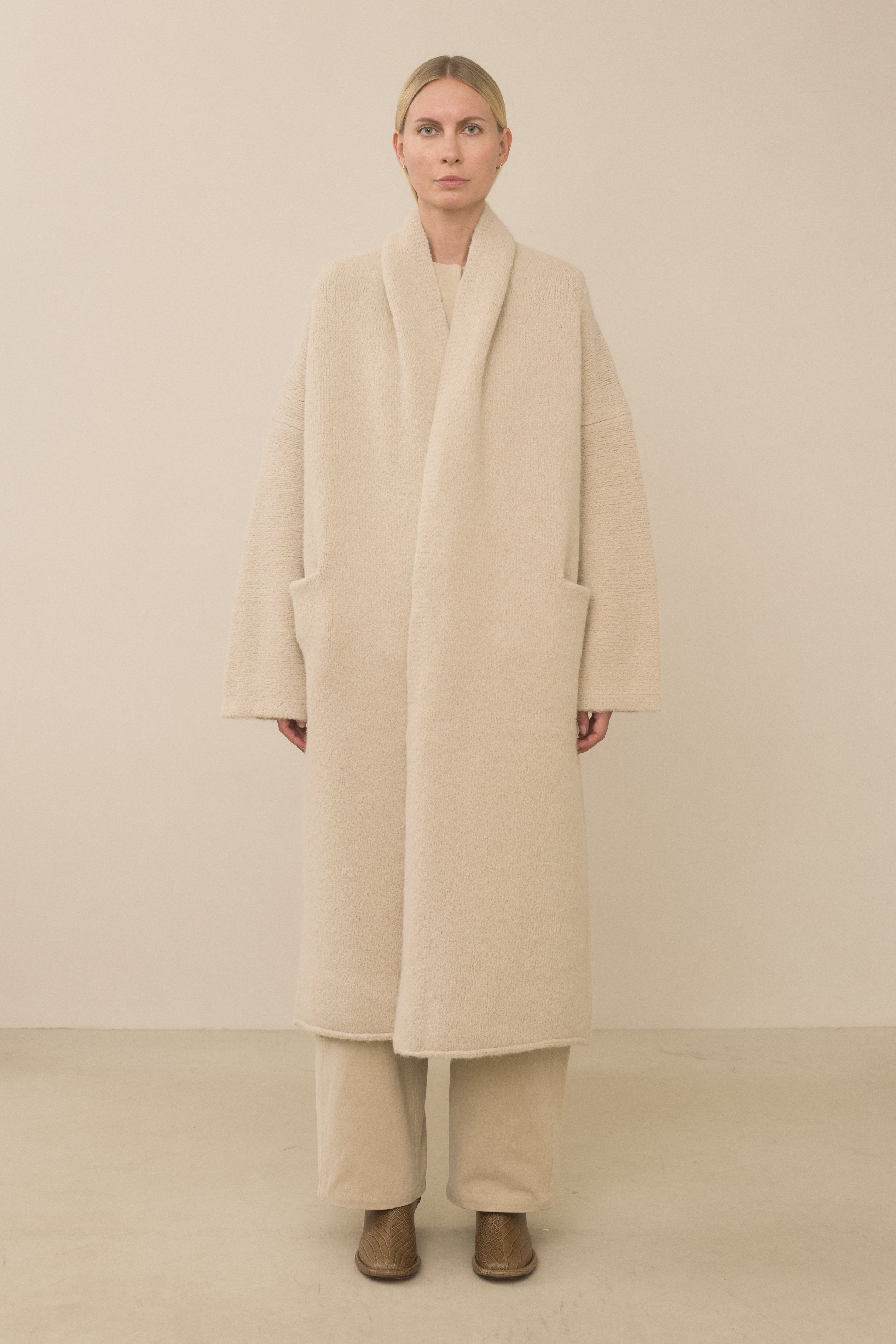 LONG SHAWL CARDIGAN