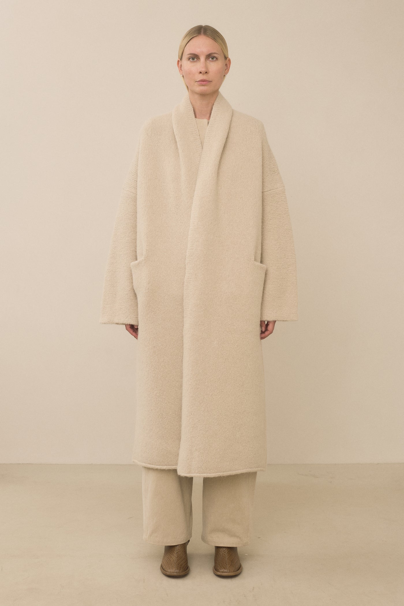 LONG SHAWL CARDIGAN