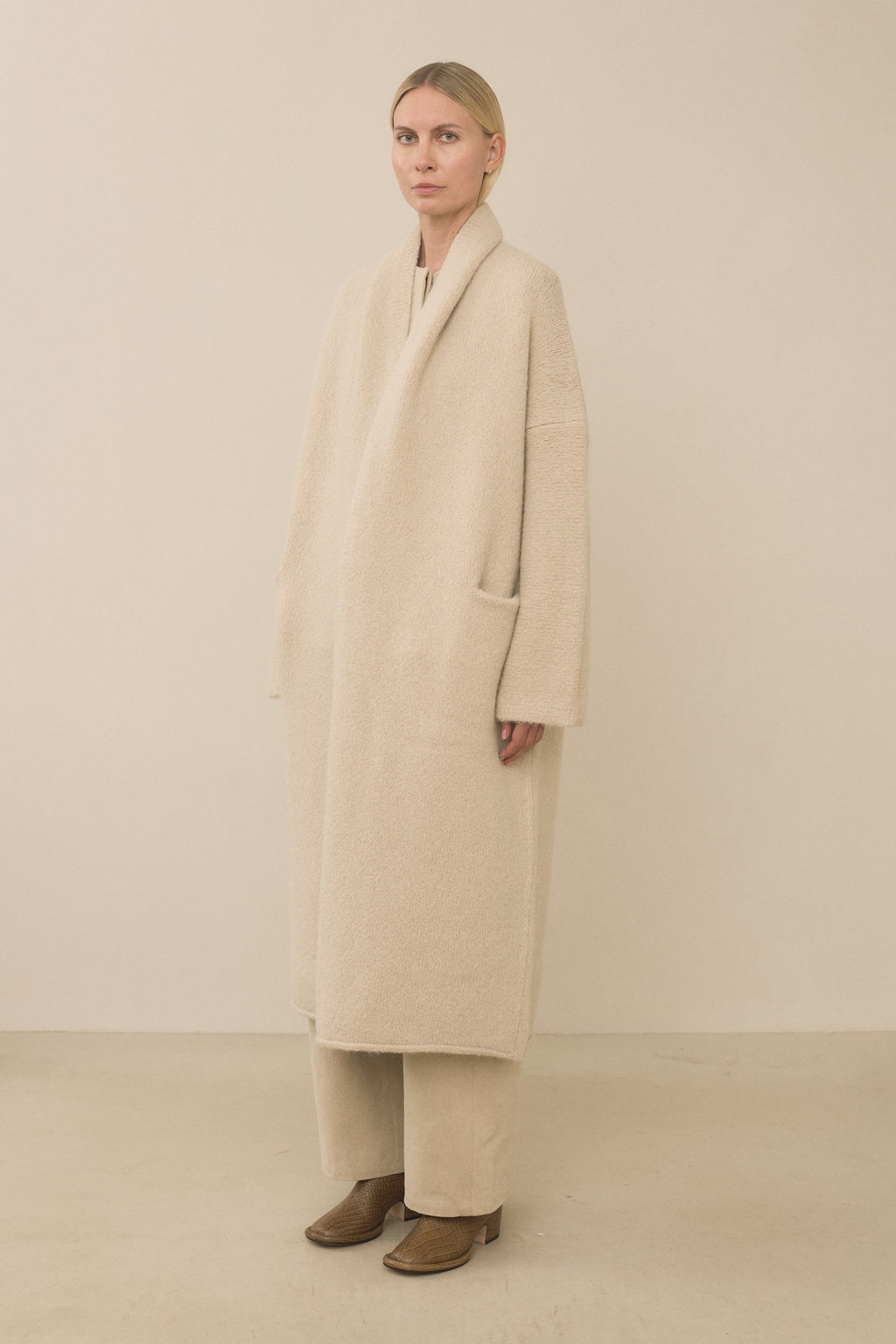 LONG SHAWL CARDIGAN
