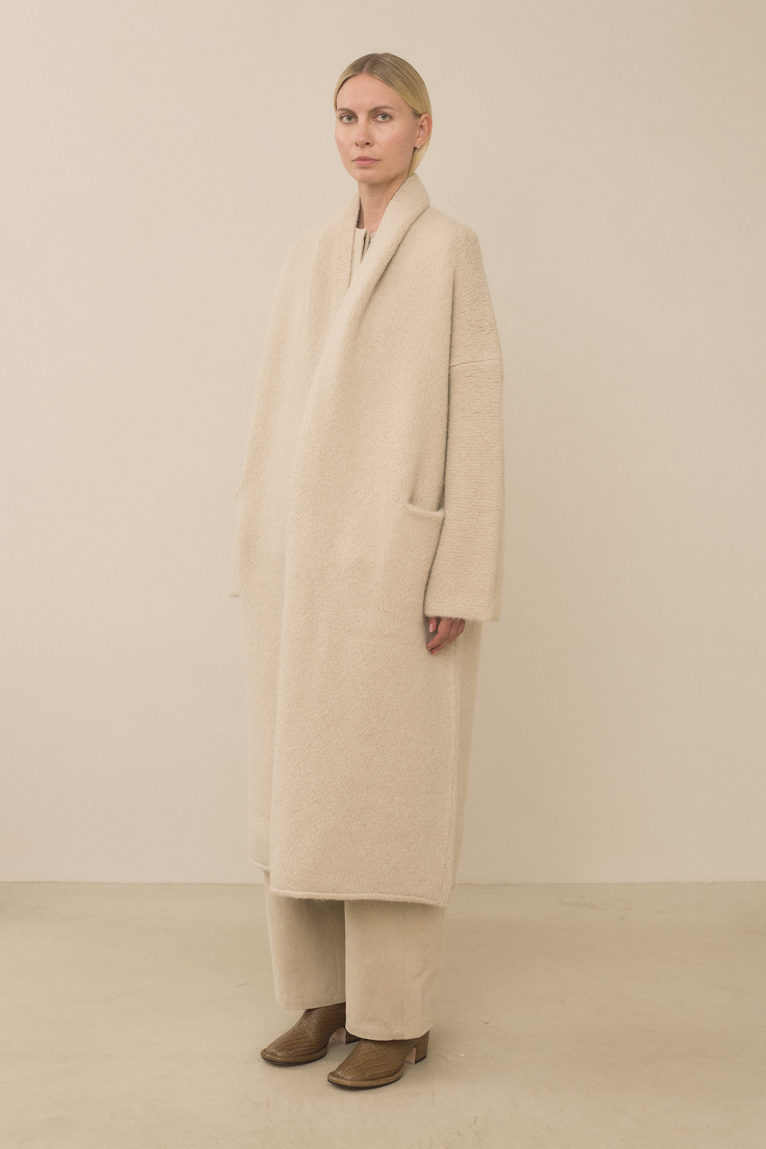 LONG SHAWL CARDIGAN