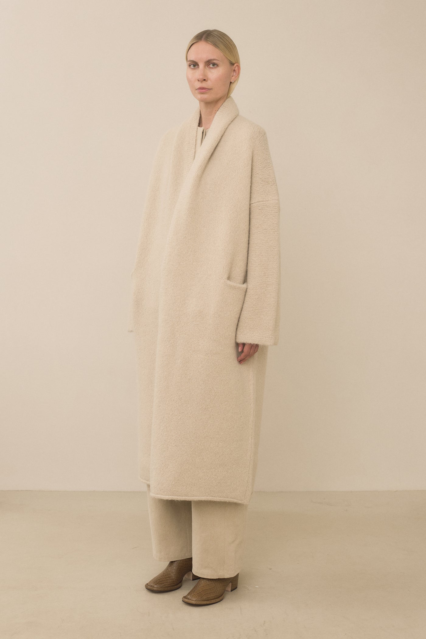LONG SHAWL CARDIGAN