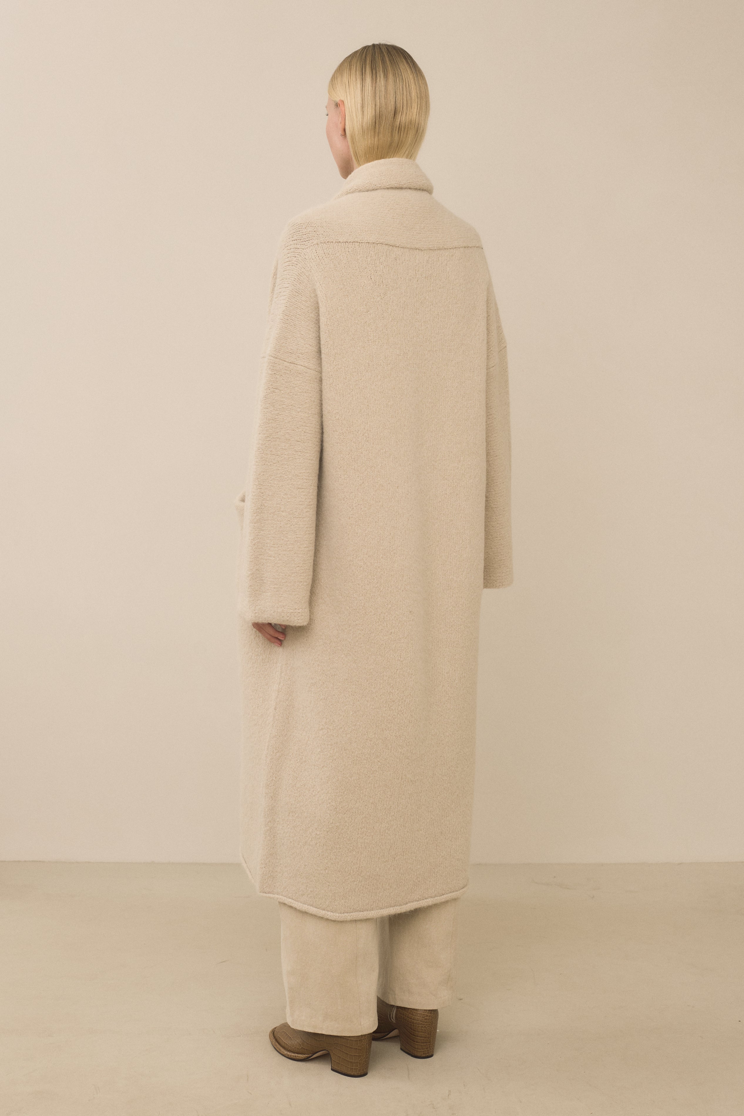 LONG SHAWL CARDIGAN
