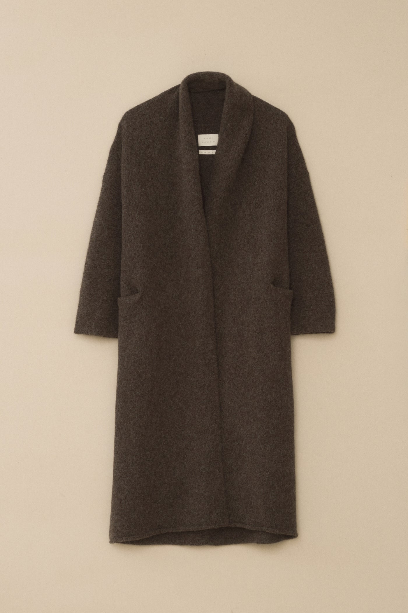 LONG SHAWL CARDIGAN
