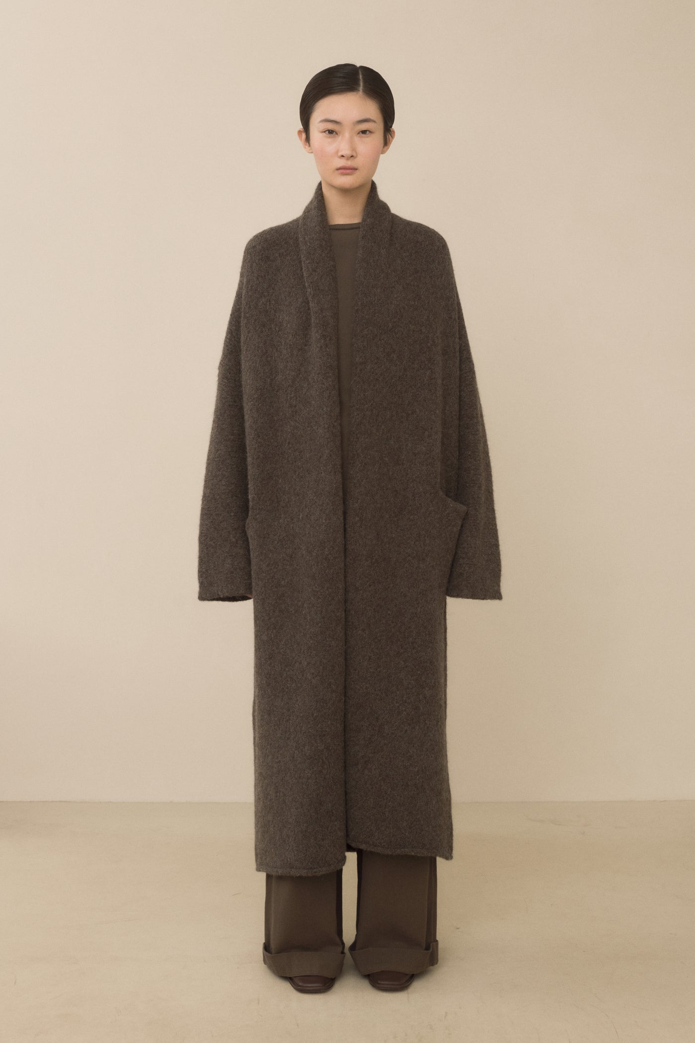 LONG SHAWL CARDIGAN
