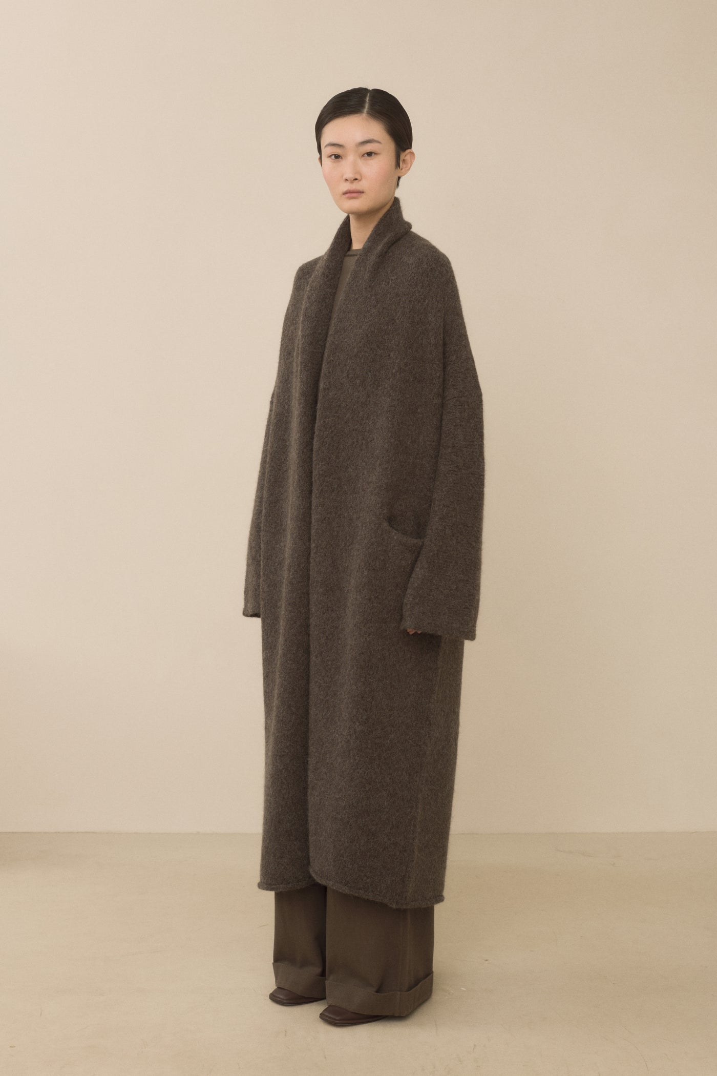 LONG SHAWL CARDIGAN