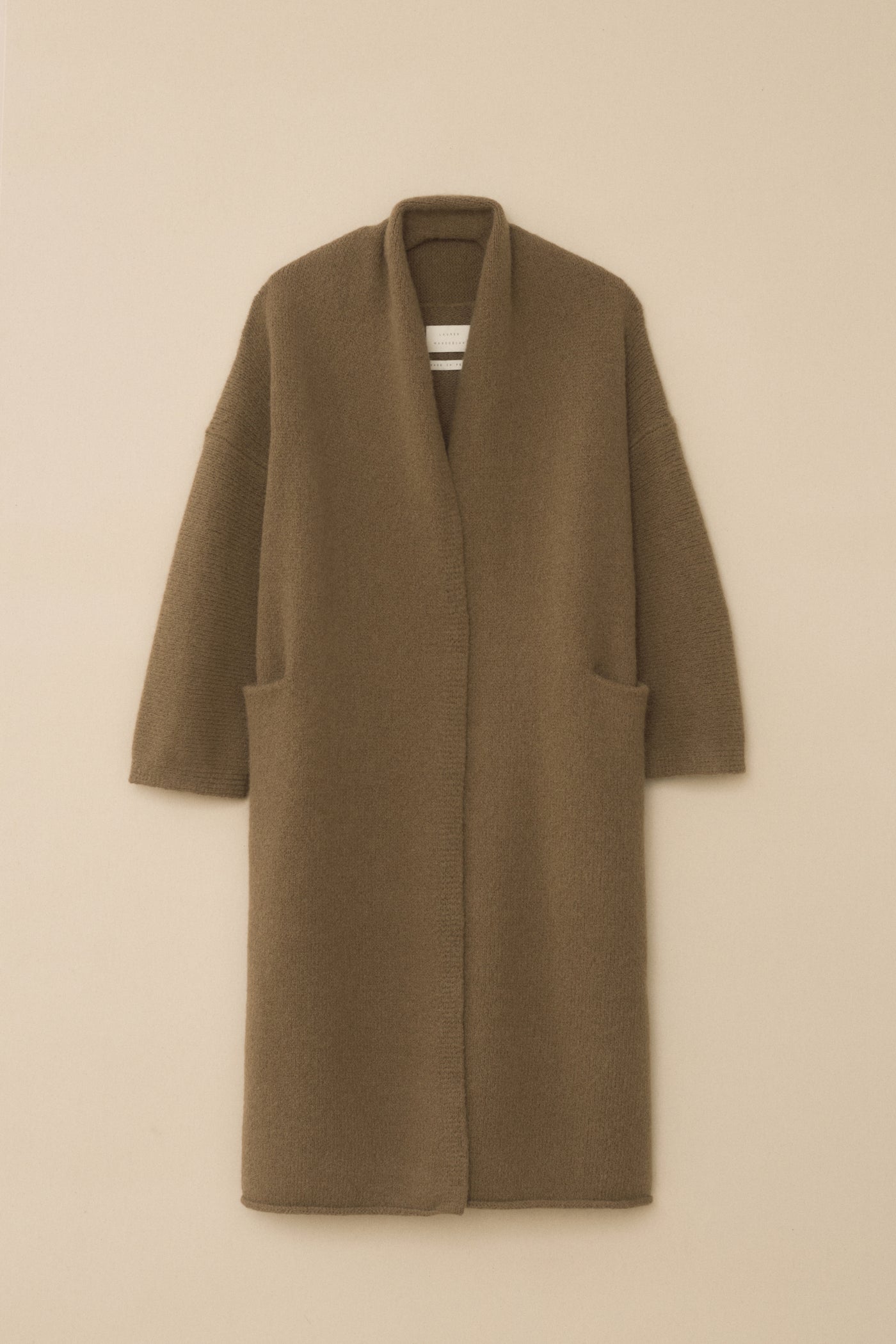 LONG SHAWL CARDIGAN