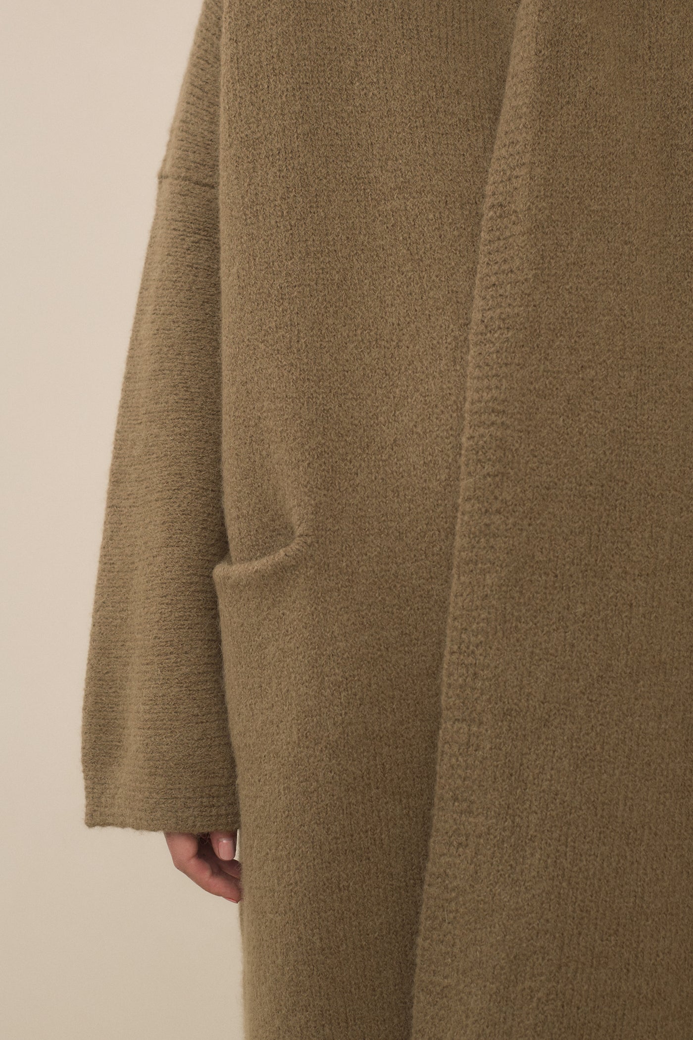 LONG SHAWL CARDIGAN