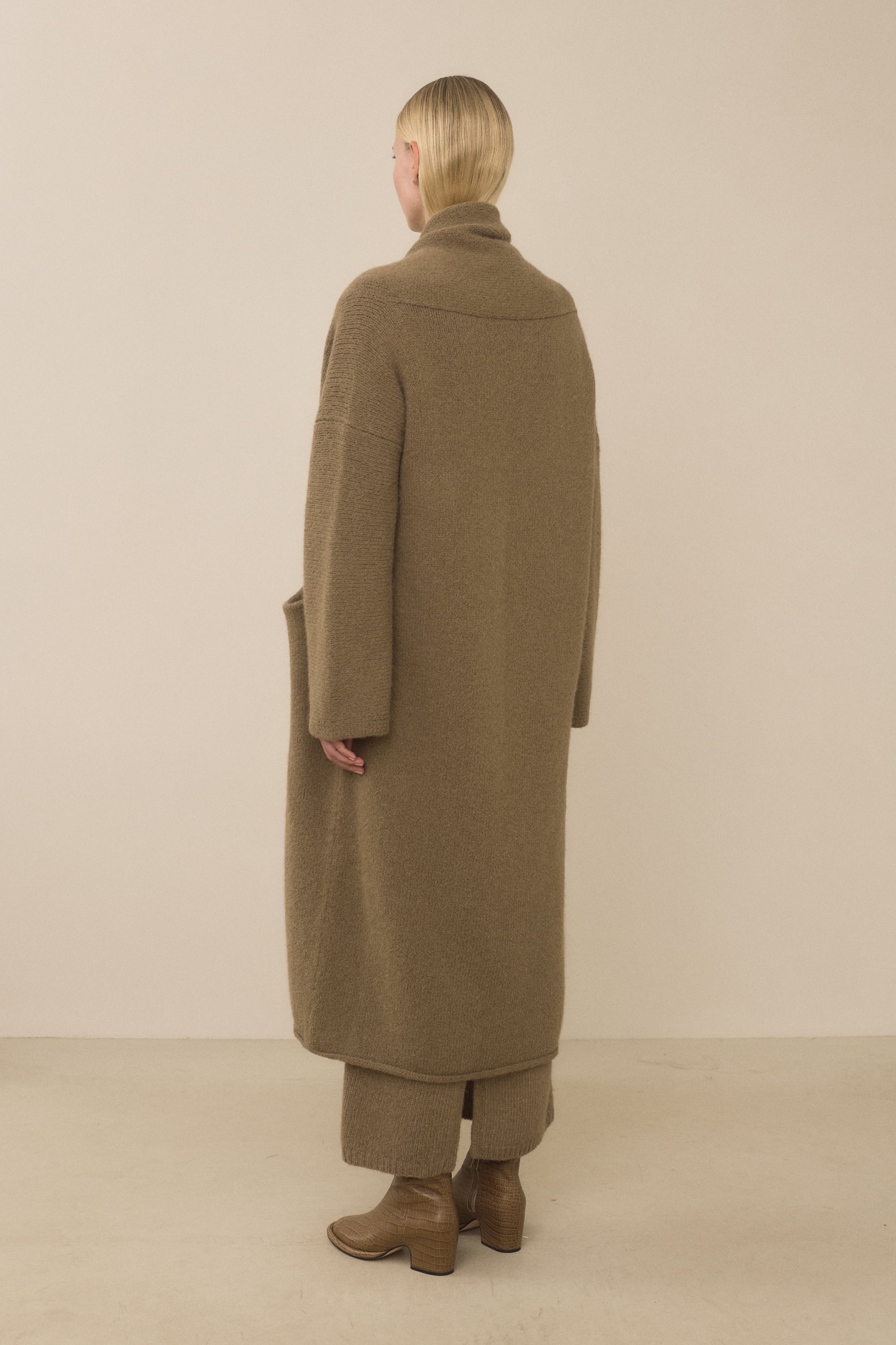 LONG SHAWL CARDIGAN