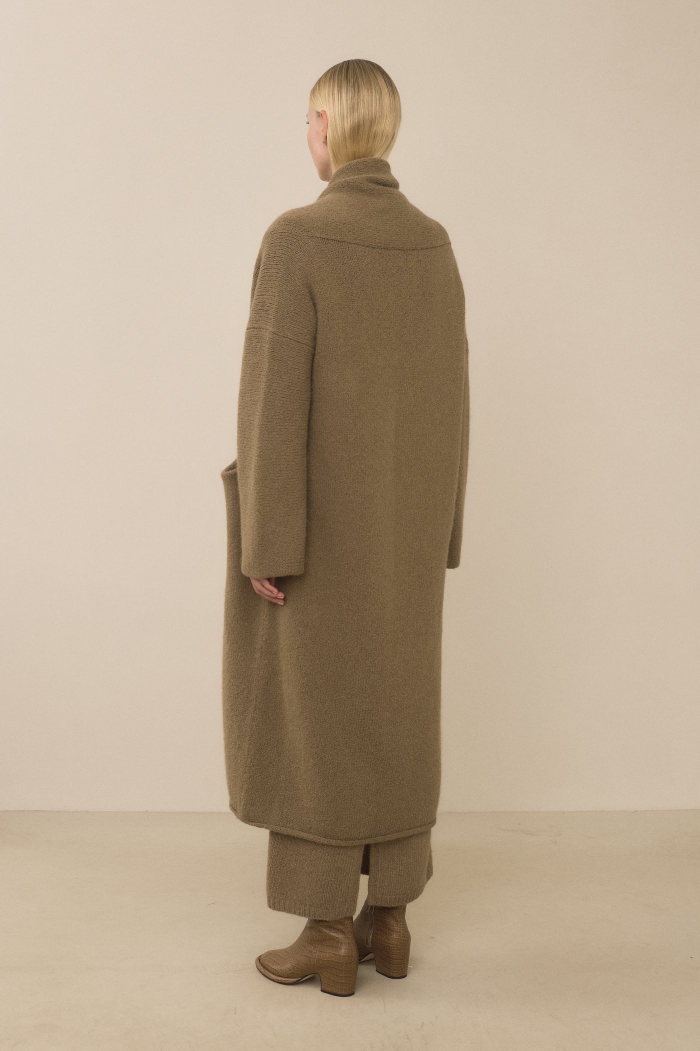 LONG SHAWL CARDIGAN