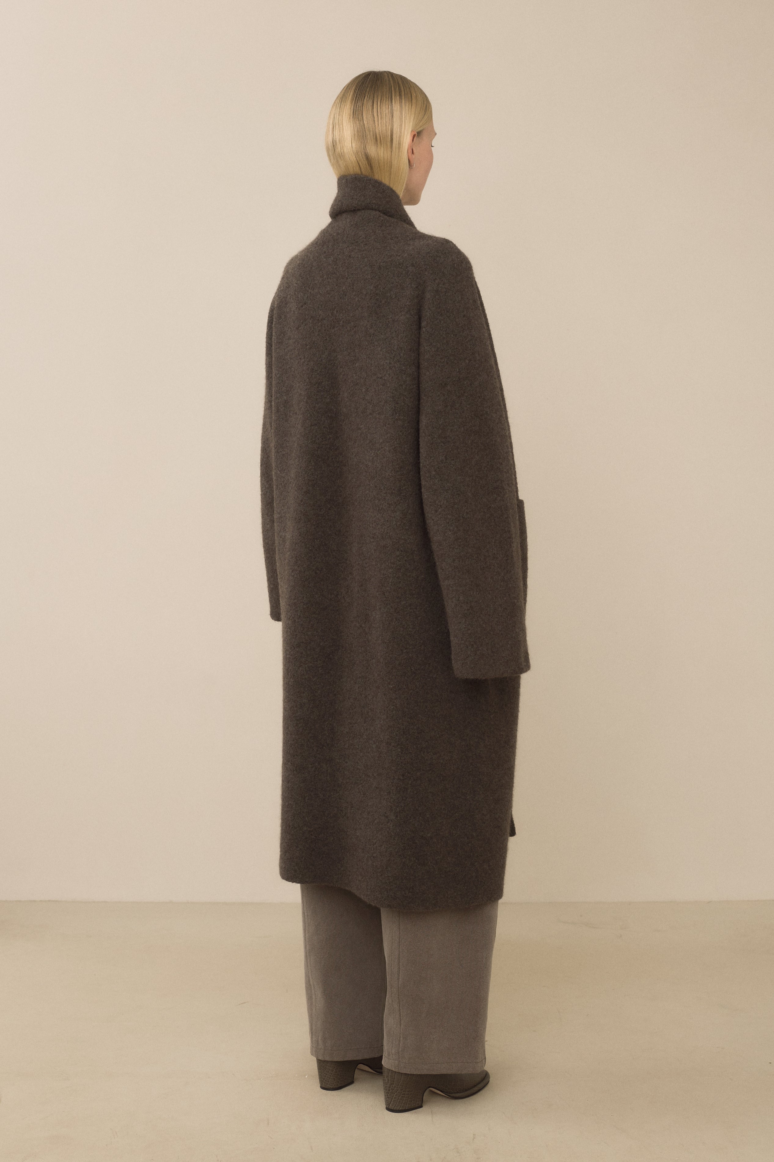 DOUBLE FACE LONG COAT – Lauren Manoogian