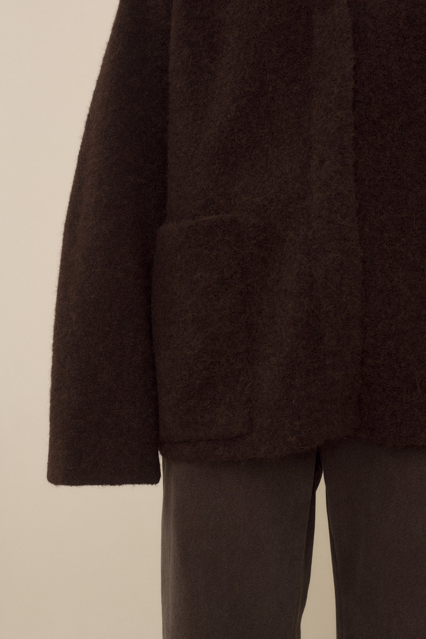 DOUBLE FACE CARDIGAN
