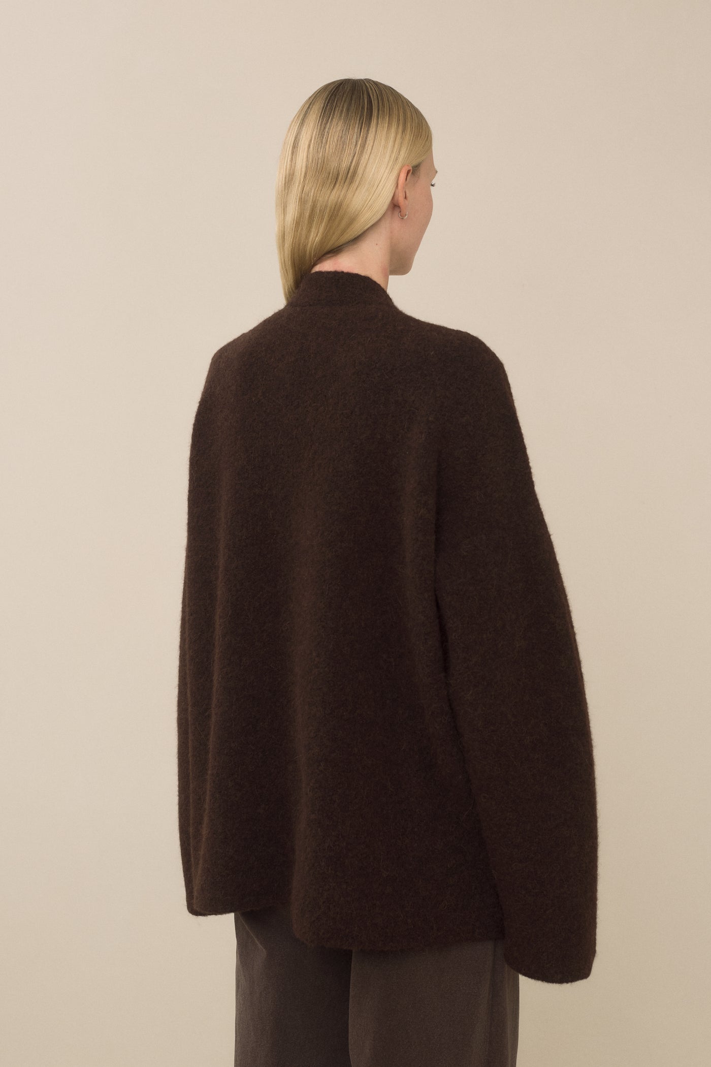 DOUBLE FACE CARDIGAN