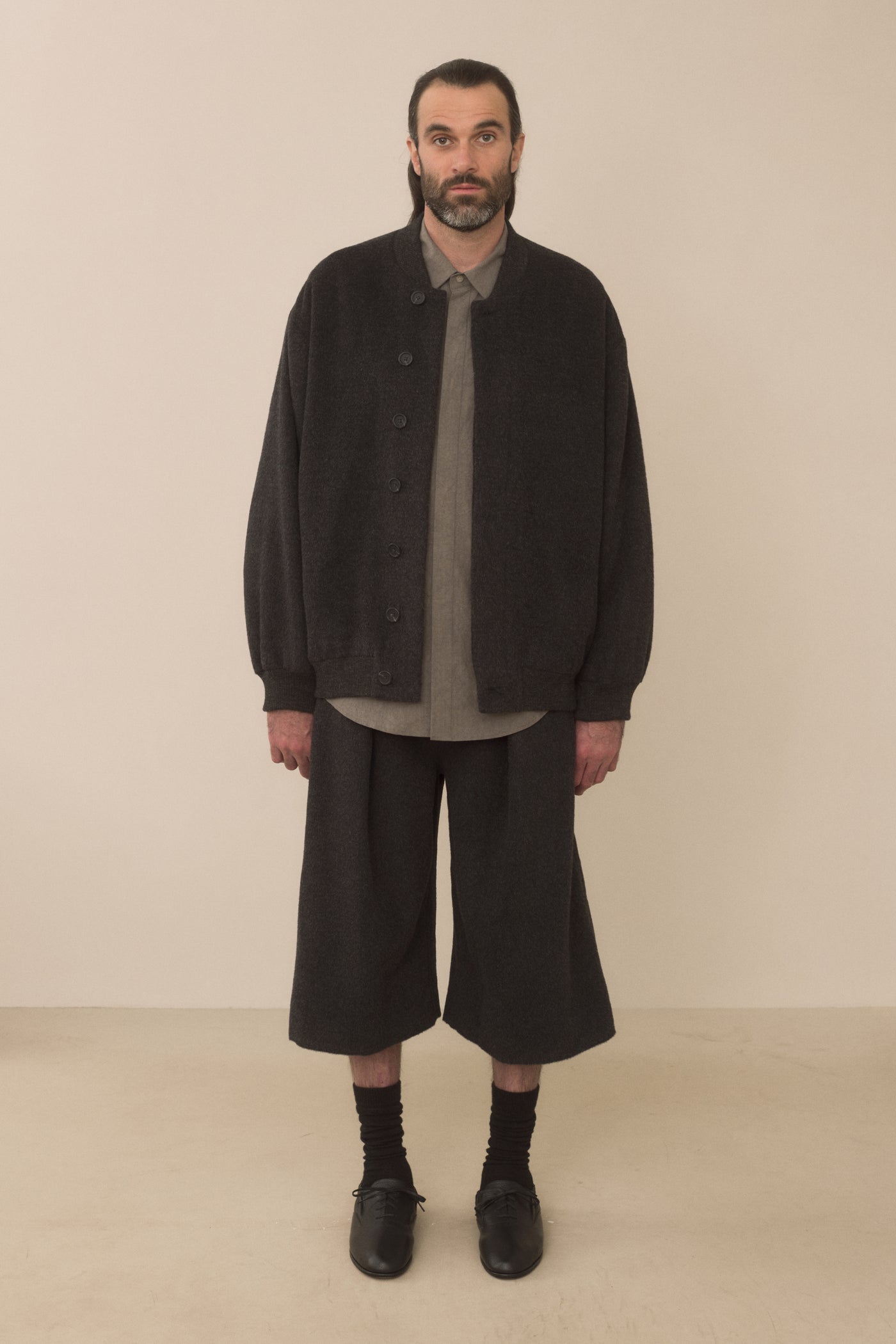 BRUSHED FRAME SHORTS