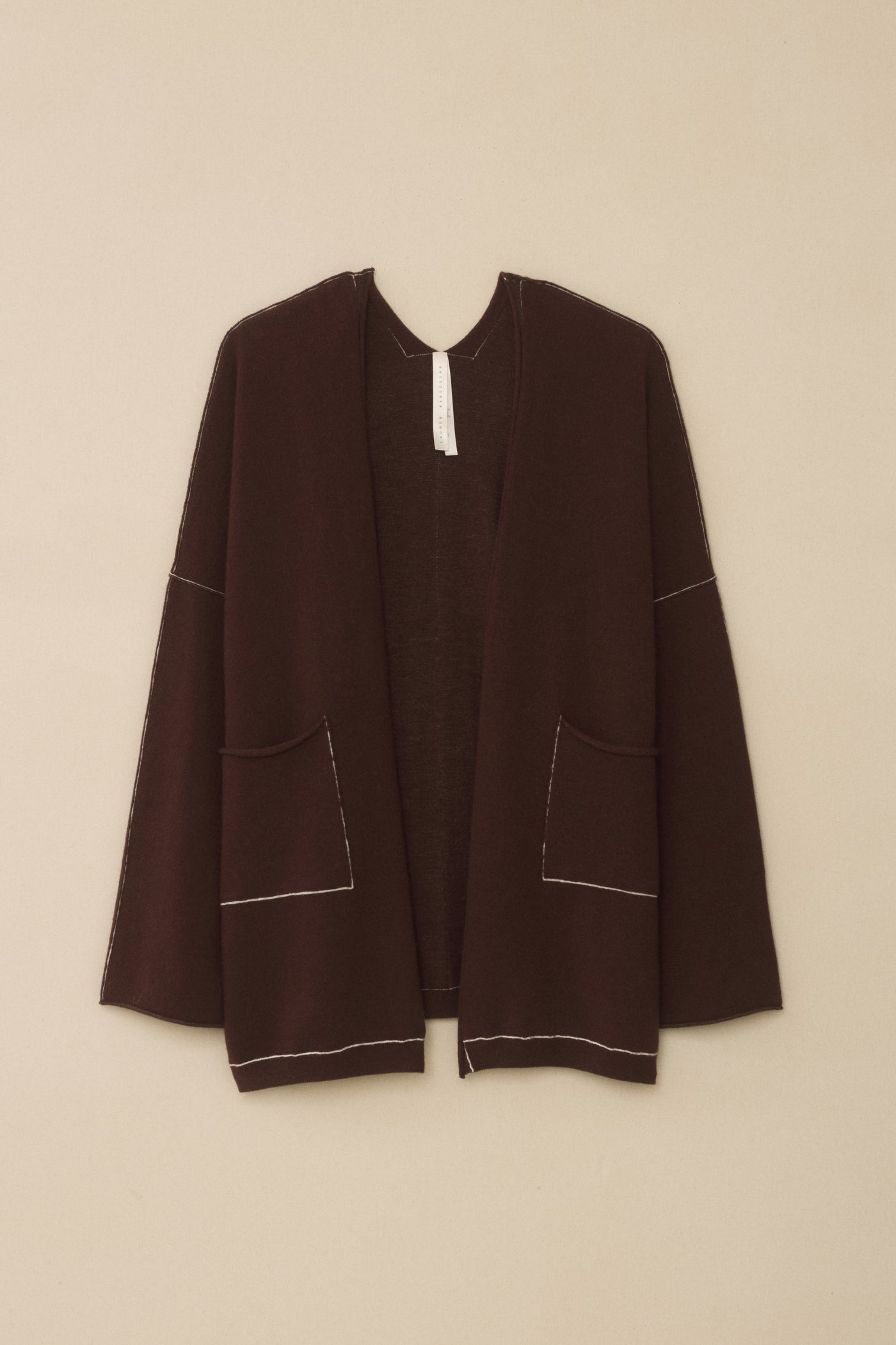 STITCH WIDE CARDIGAN