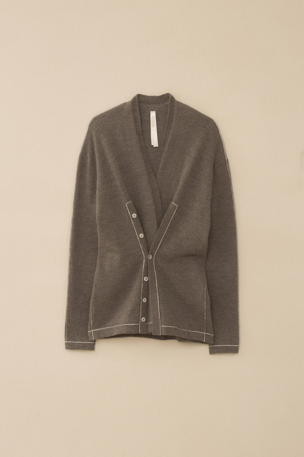 STITCH BUTTON CARDIGAN