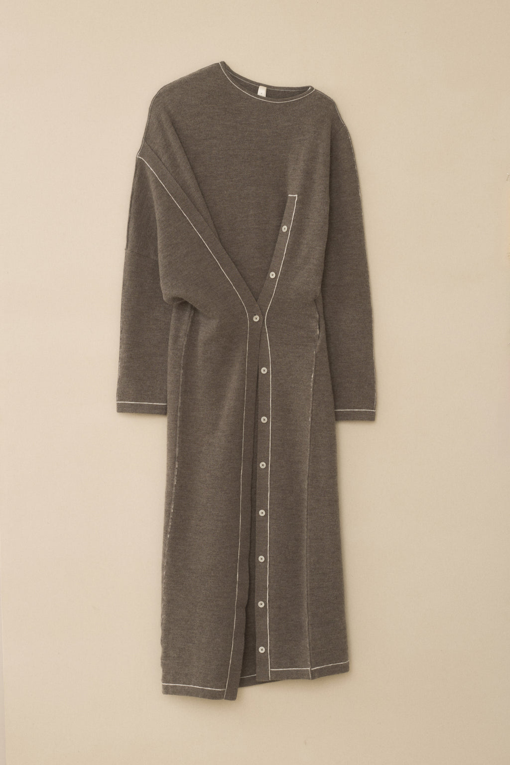 STITCH BUTTON DRESS