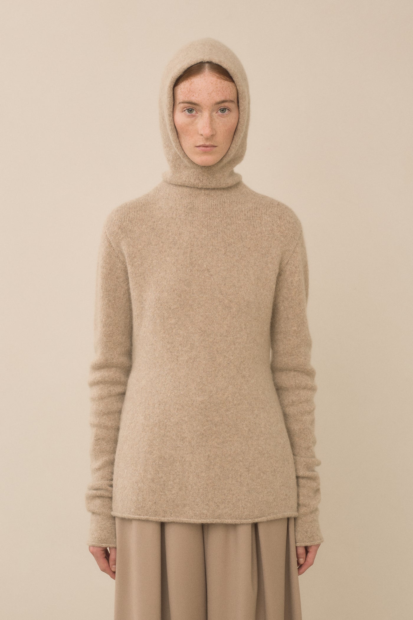 SOFT BALACLAVA PULLOVER
