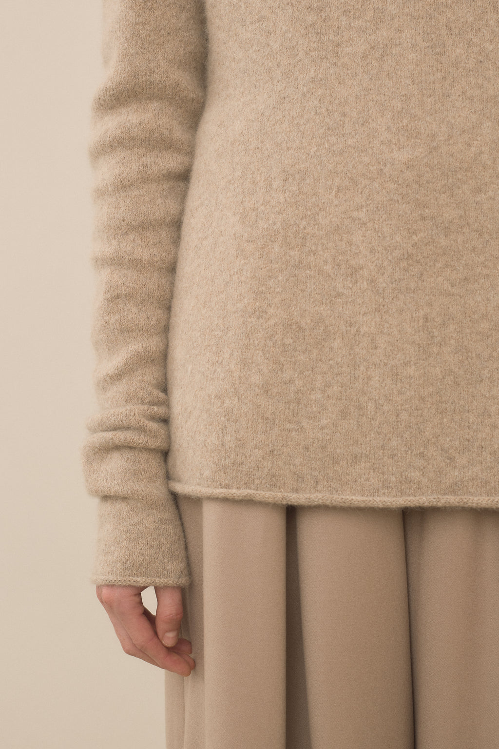 SOFT BALACLAVA PULLOVER