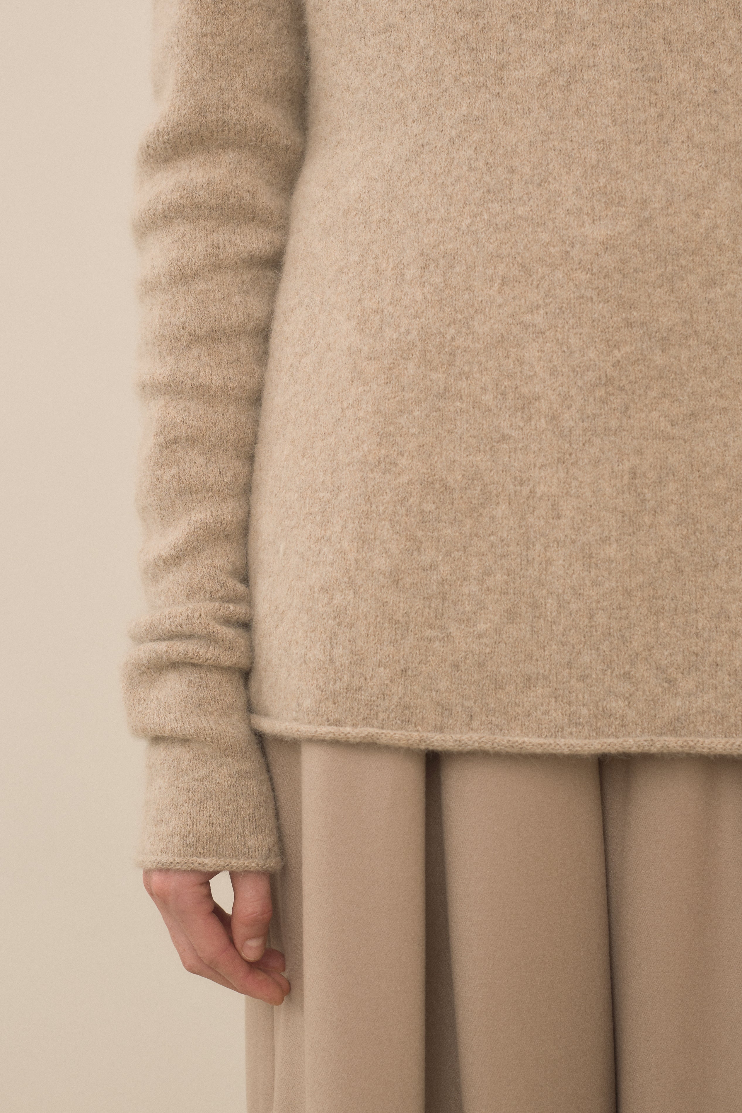 SOFT BALACLAVA PULLOVER