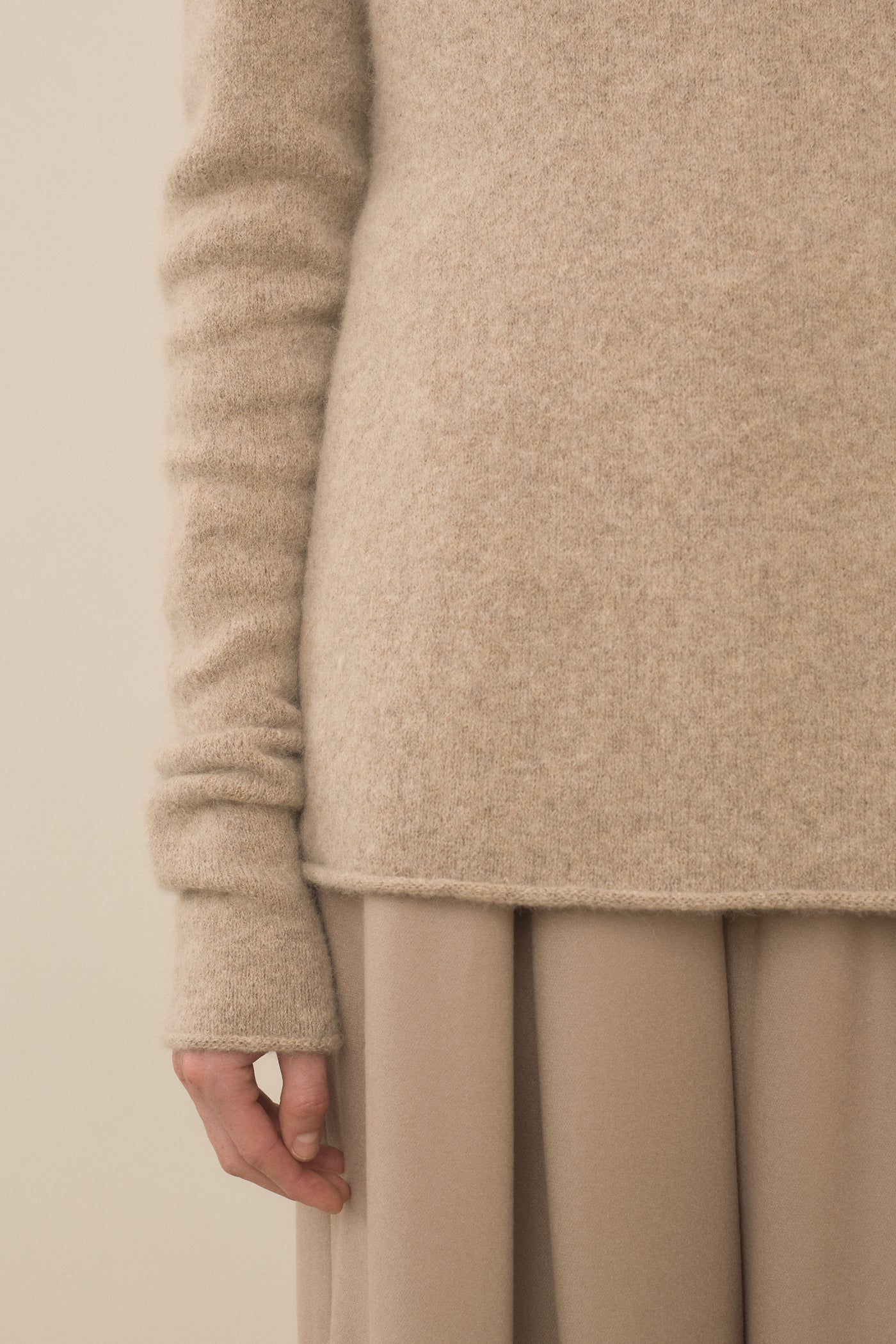 SOFT BALACLAVA PULLOVER